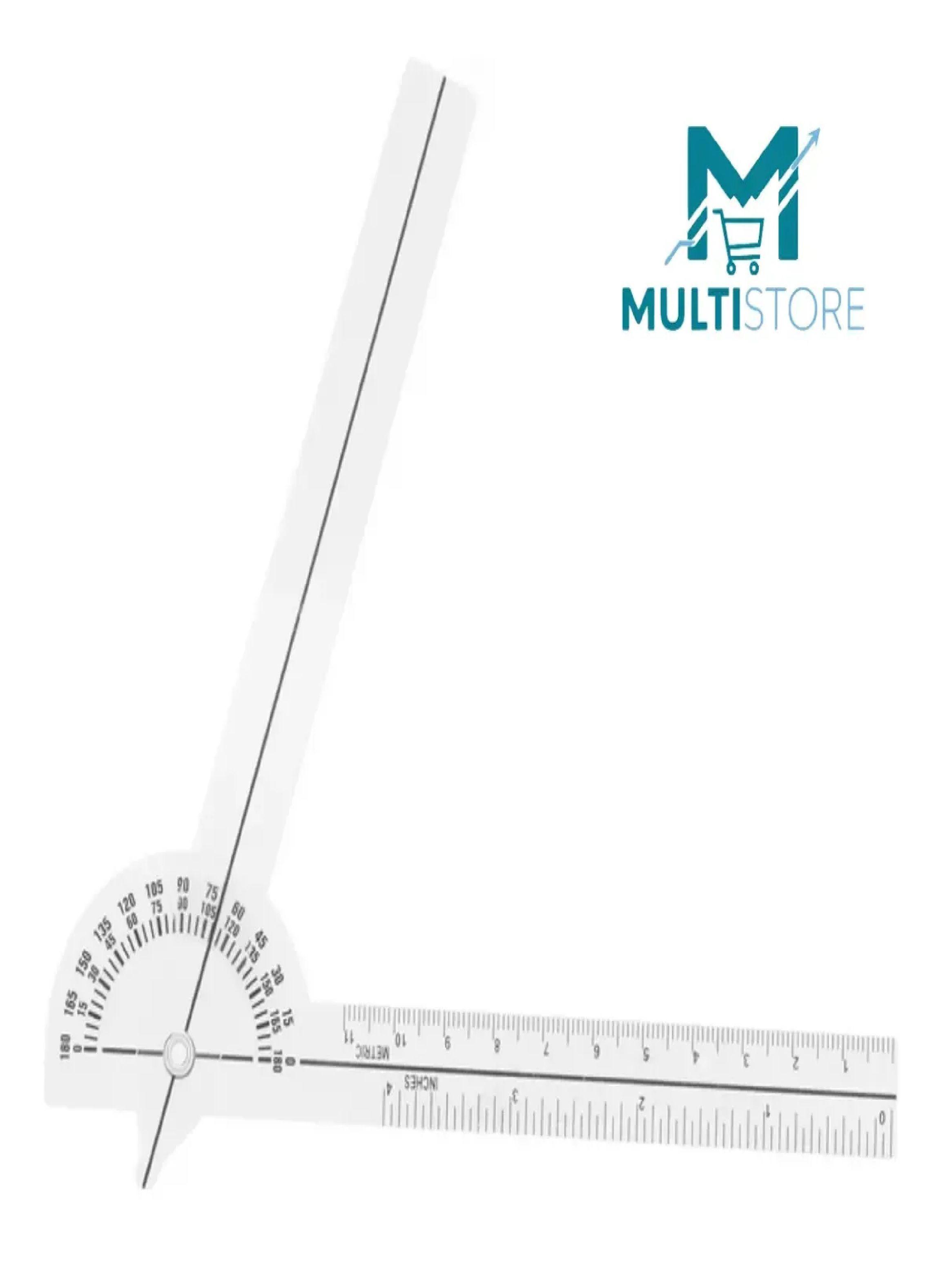 Goniometro Transparente 11cm 0 180 Fisioterapia Kinesiogo-3