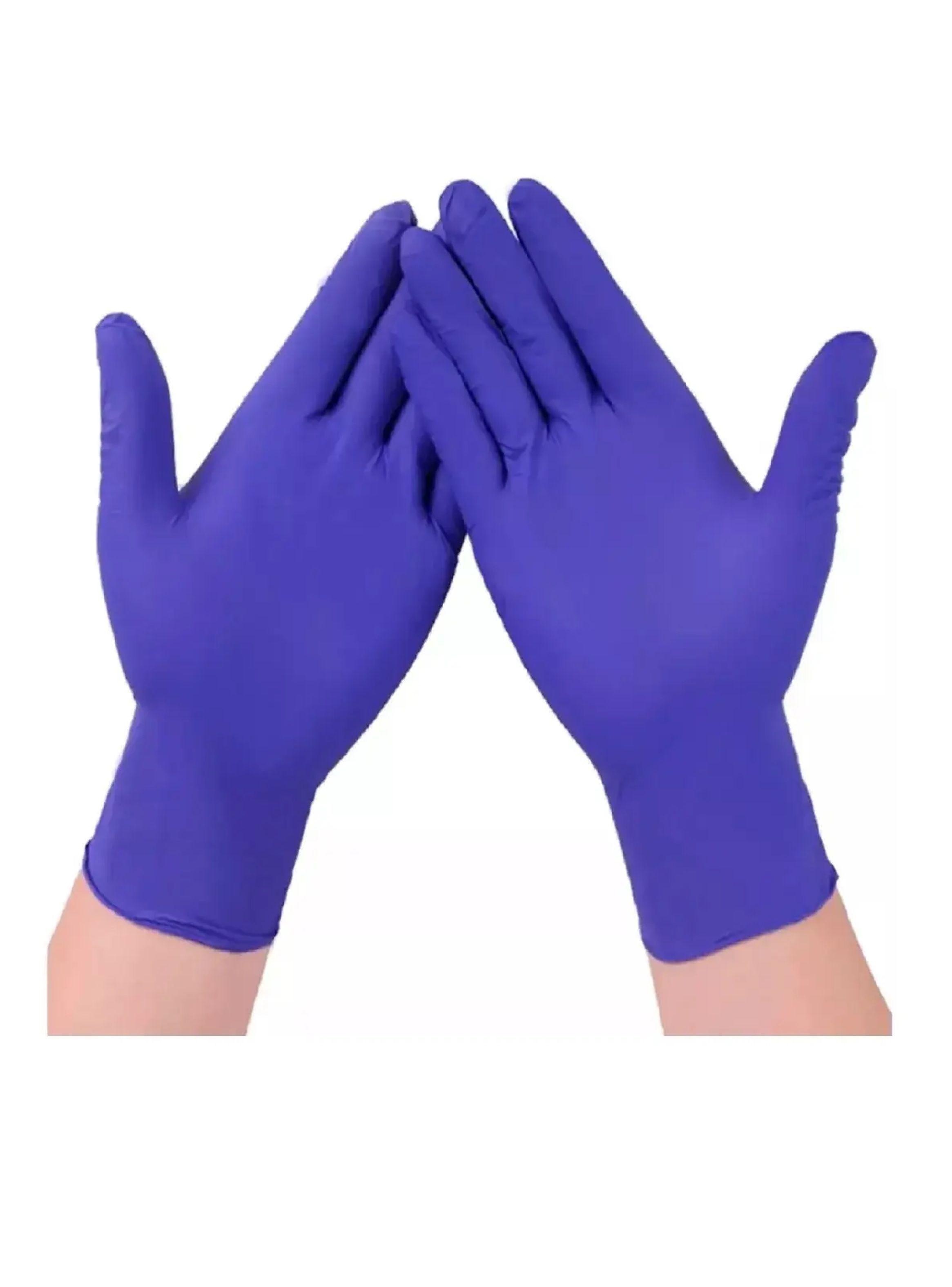 Guantes Nitrilo Cobalto Tresor Talla Xs Caja De 100 Unidades-2