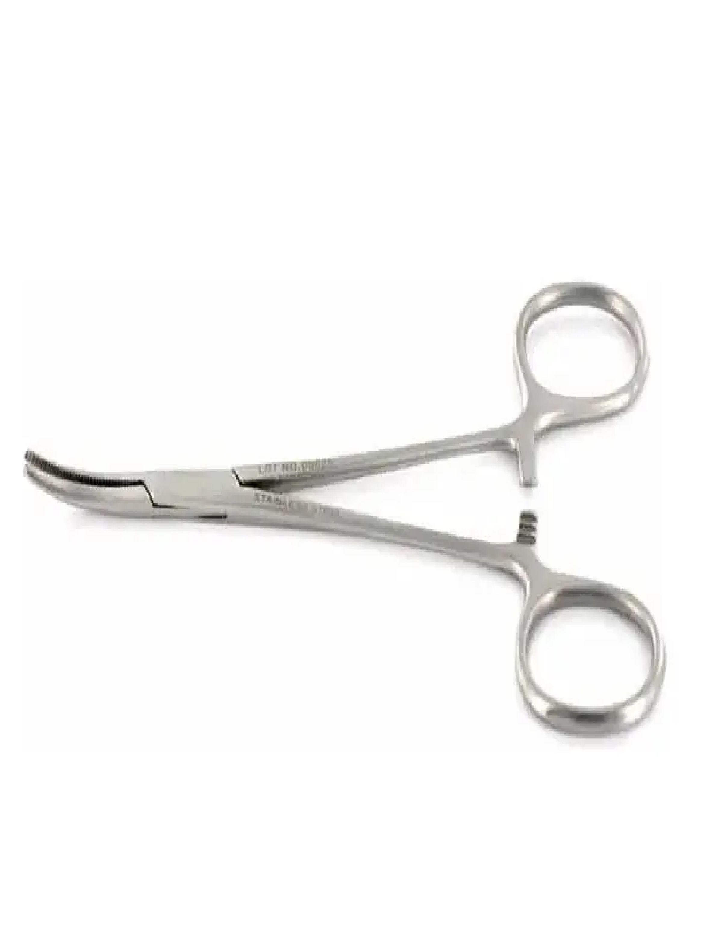 Pinza Quirurgica Curva Tipo Mosquito 16 Cm Acero Quirurgico-1