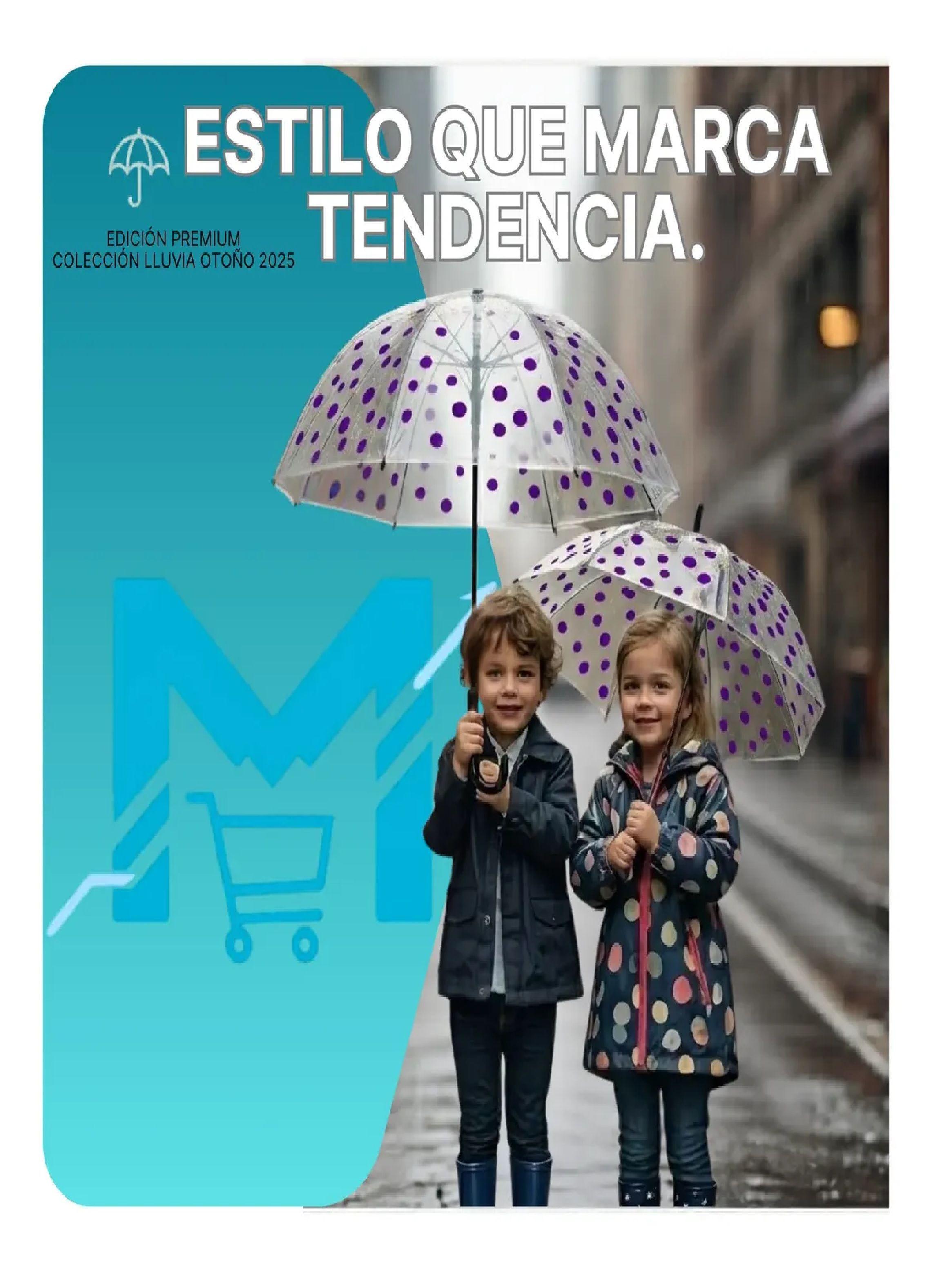 Paraguas Ni os Transparente Infantil Automatico De 90 Cm Lila-3