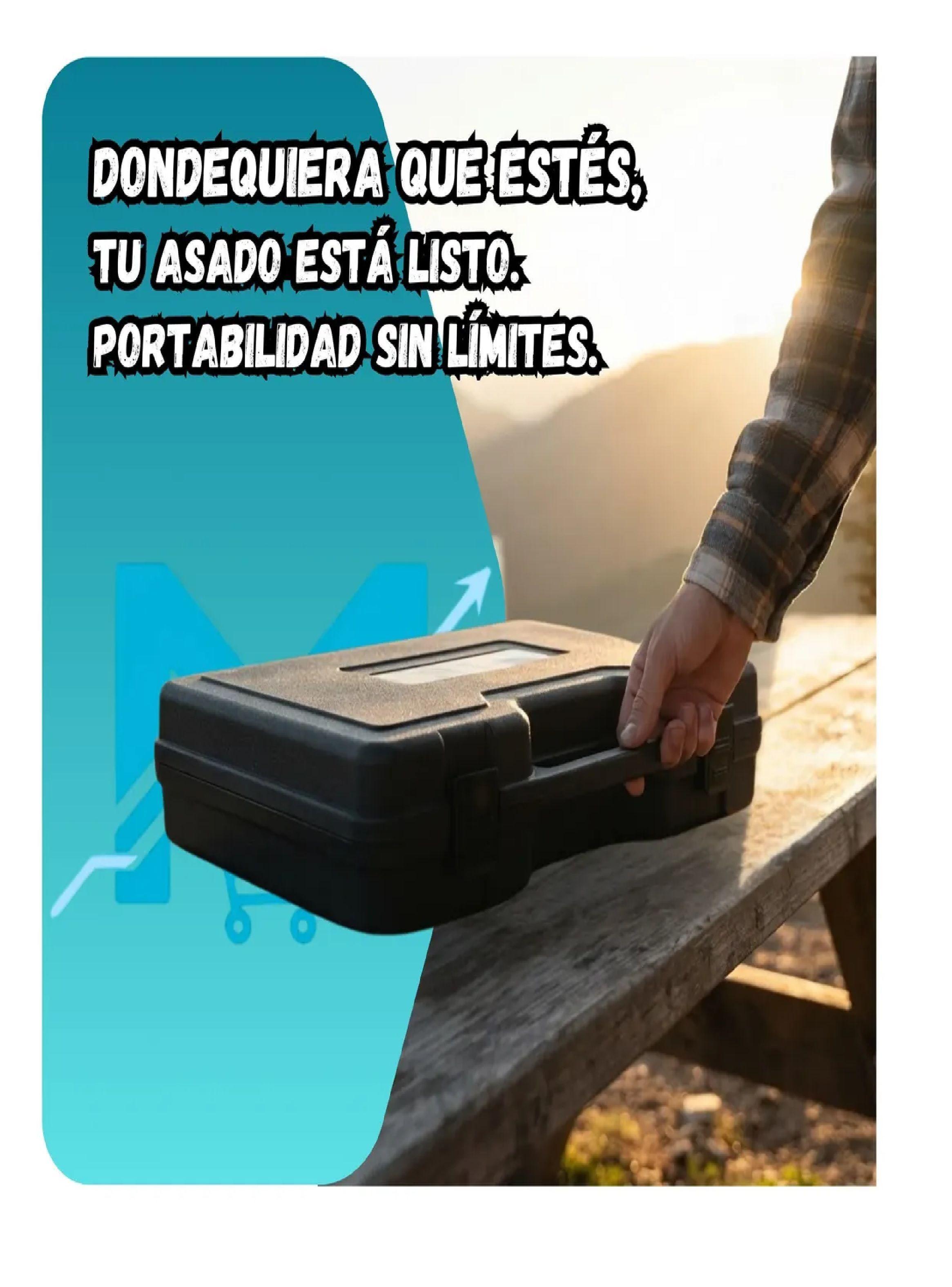 Set Parrillero Beefmaker 18 Pzs Acero Inoxidable Con Maletin-7