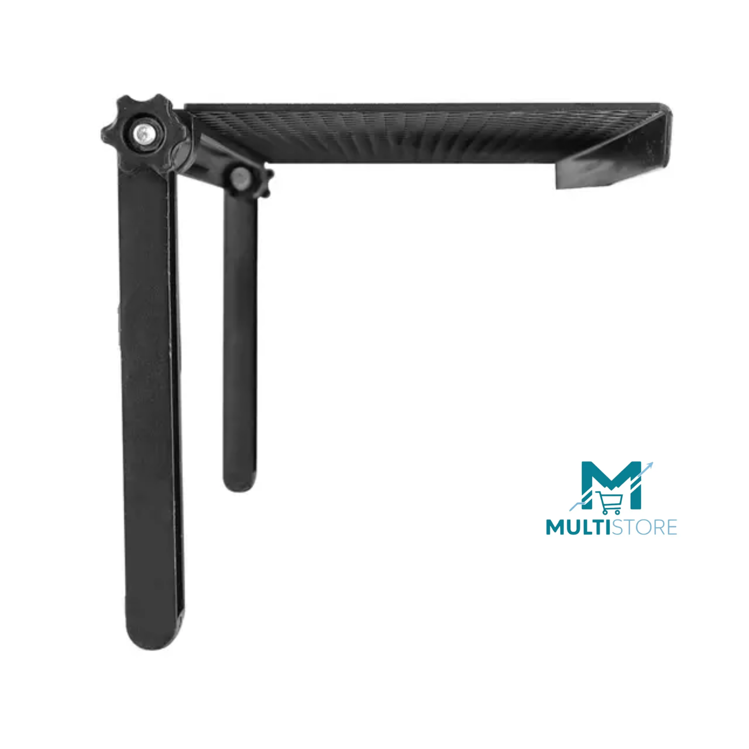 Repisa Estante Soporte Sobre Pantalla Tv Ajustable Plegable Negro-2