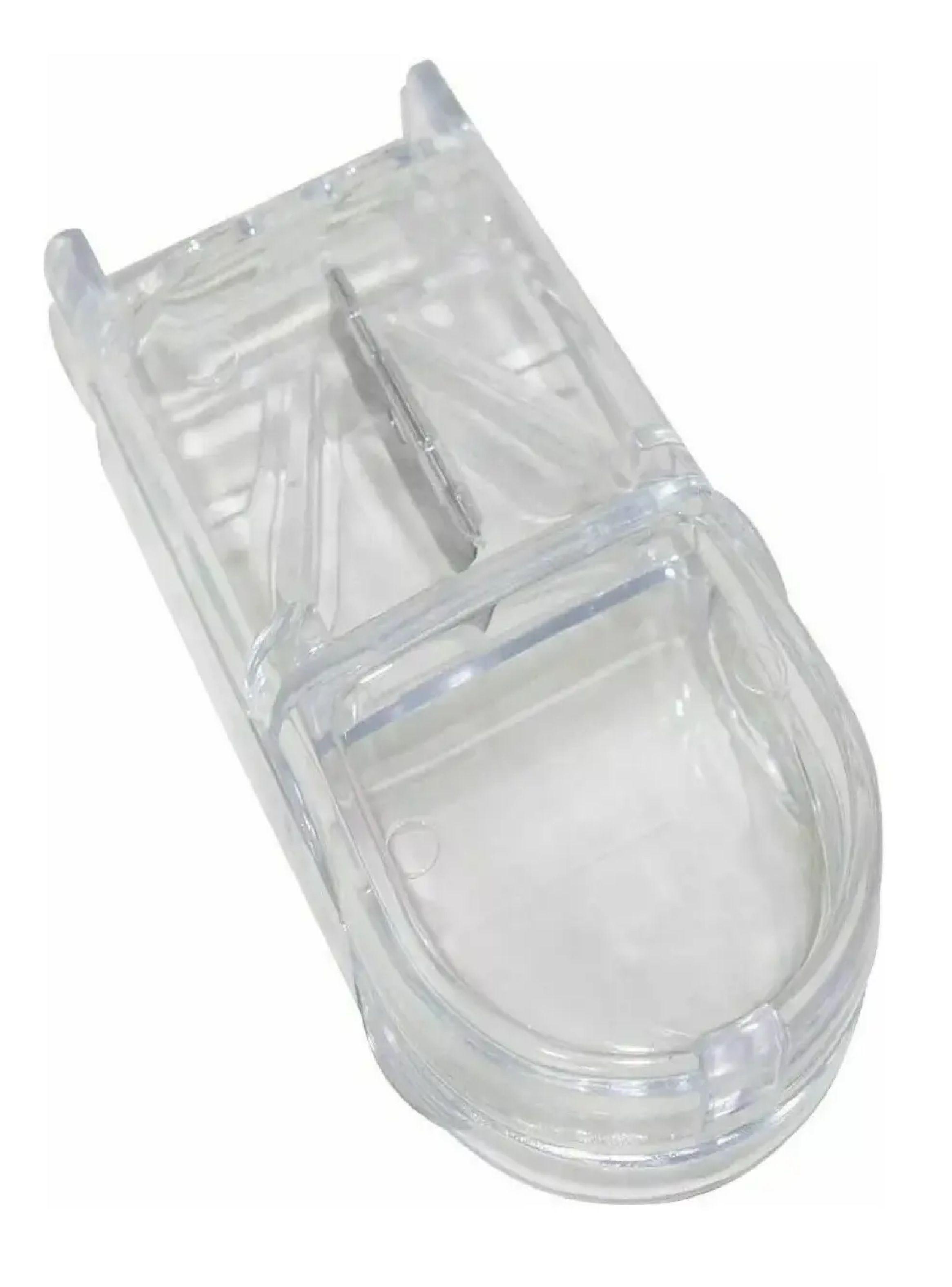 Cortador De Pastilla Transparente Pastillero Divisor-2
