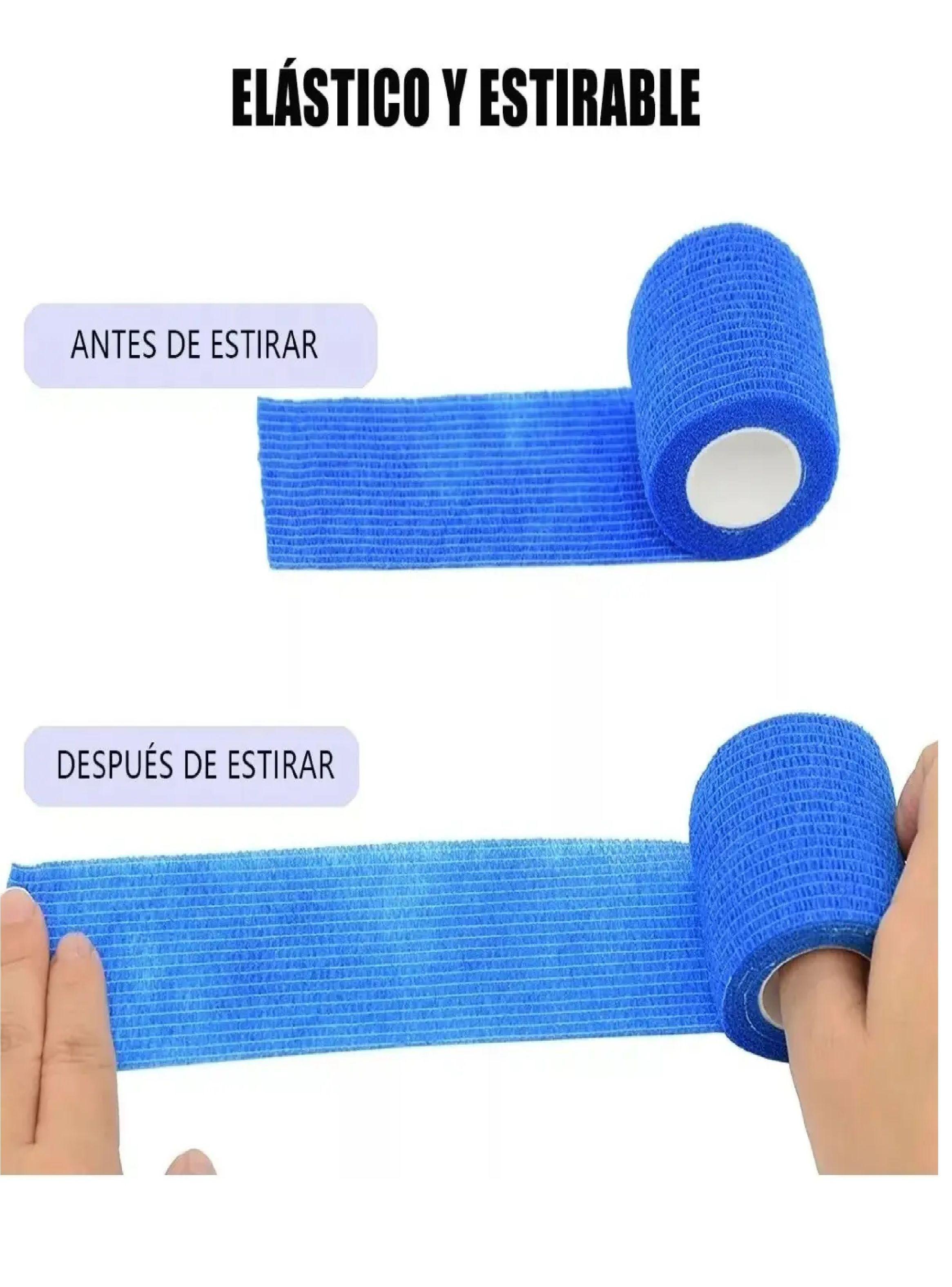 Venda Elastica Coban Autoadherible De 5 Cm X 450cm unidad-3