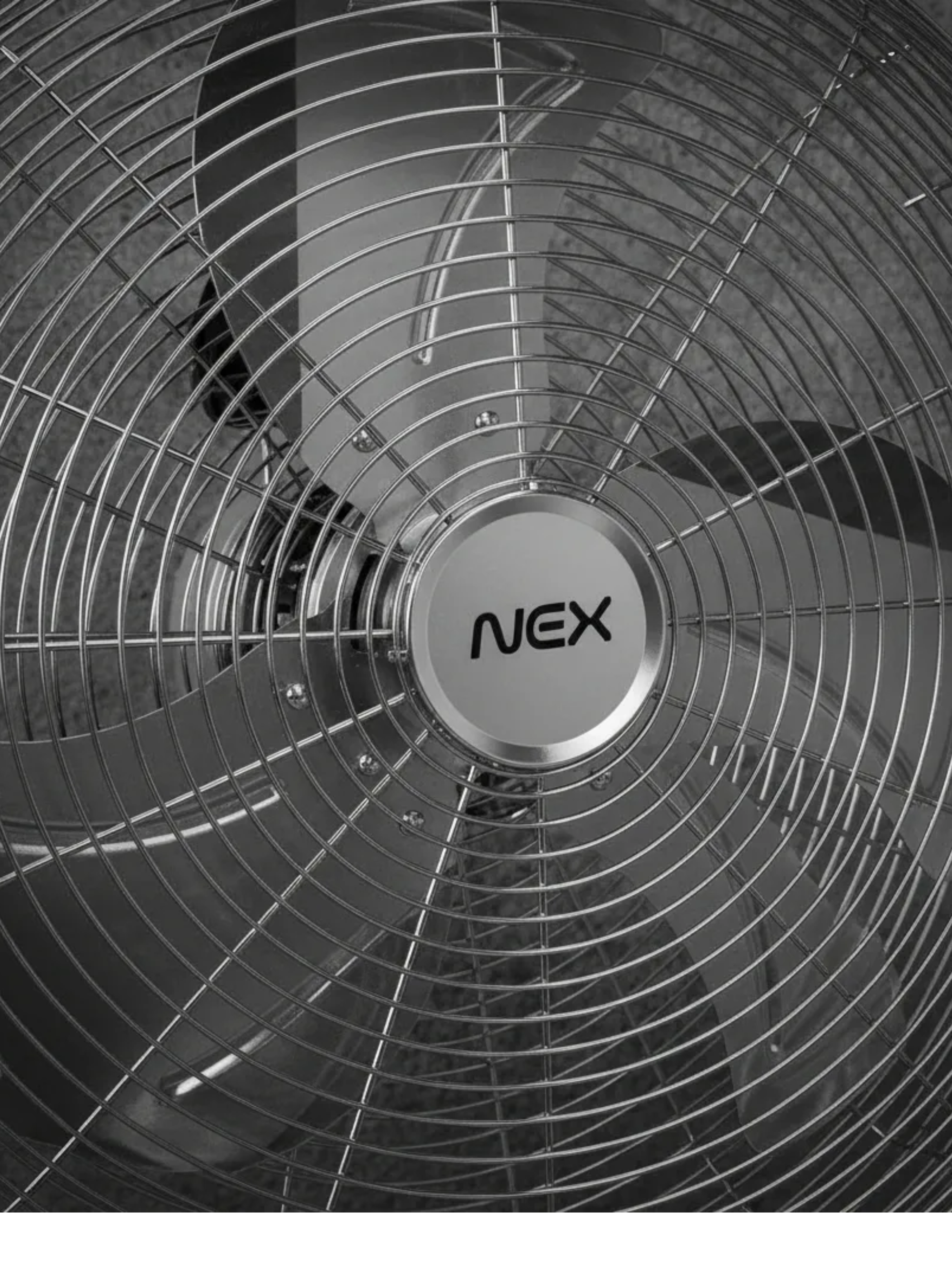 Ventilador Box Metalico Nex 20 Pulgadas 120w 3 Niveles 50 Cm Gris Gris Plástico 3-2