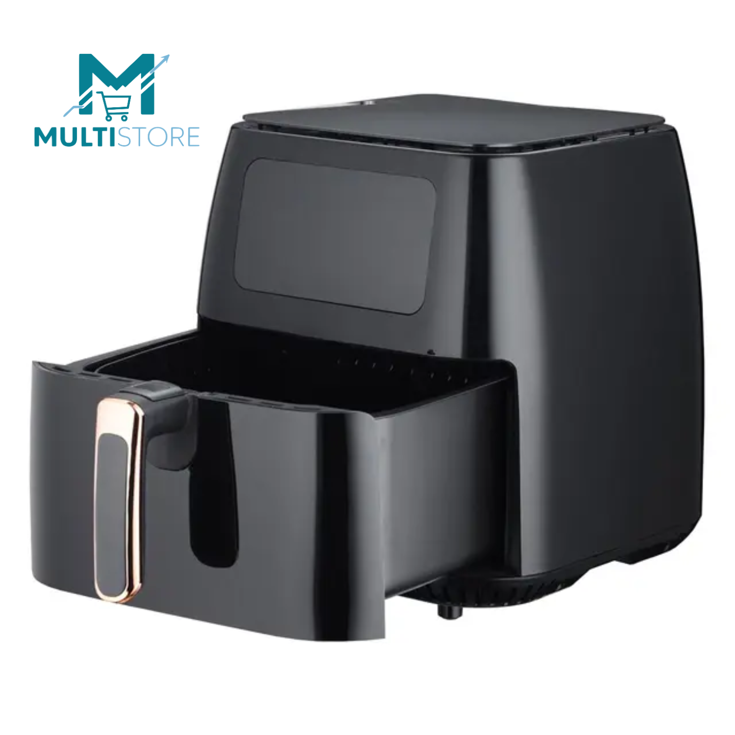 Freidora De Aire Digital Nex 8 Litros Sin Aceite 8 Funciones Negro-3