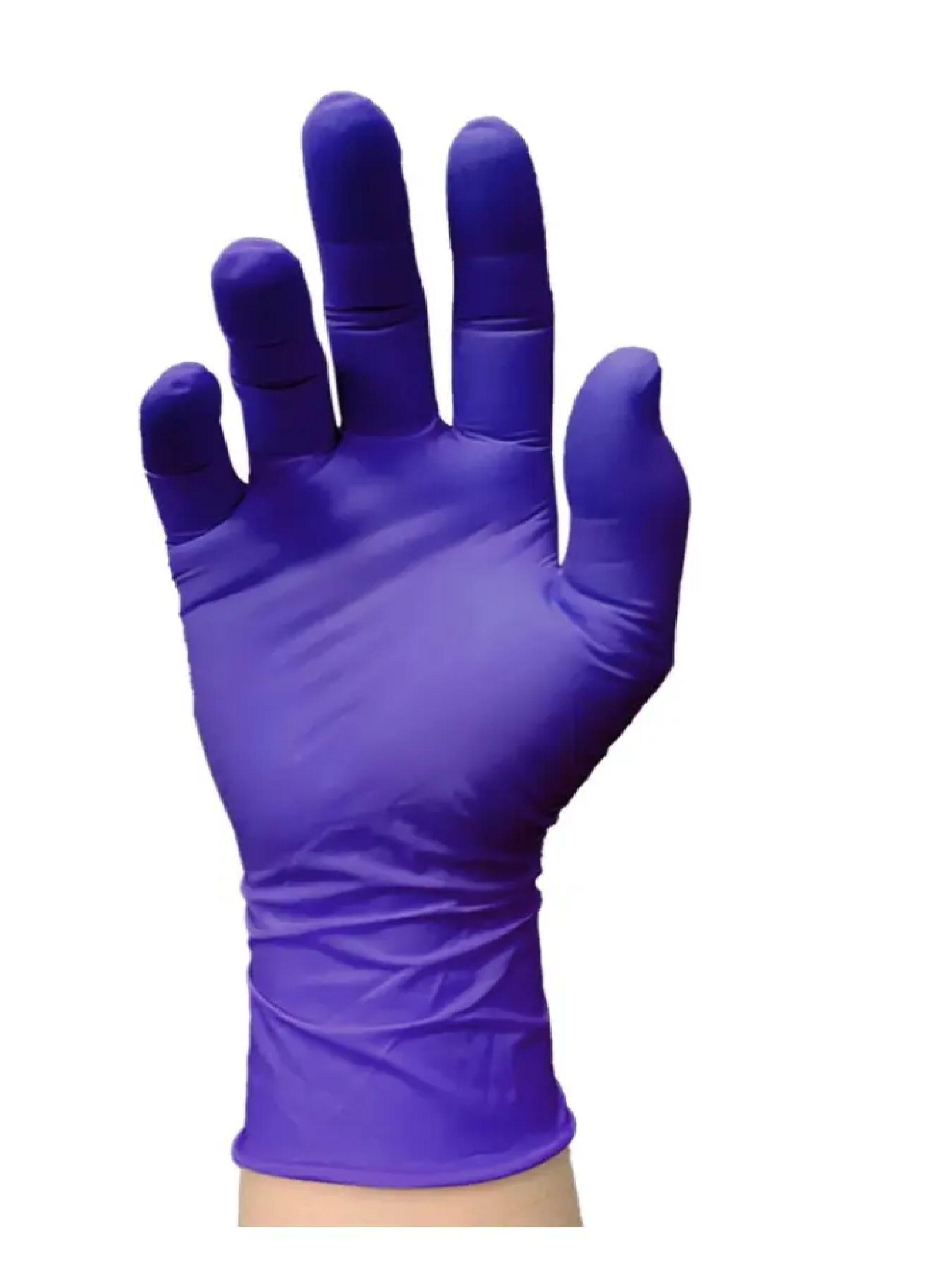 Guantes Nitrilo Cobalto Tresor Talla L Caja De 100 Unidades-3