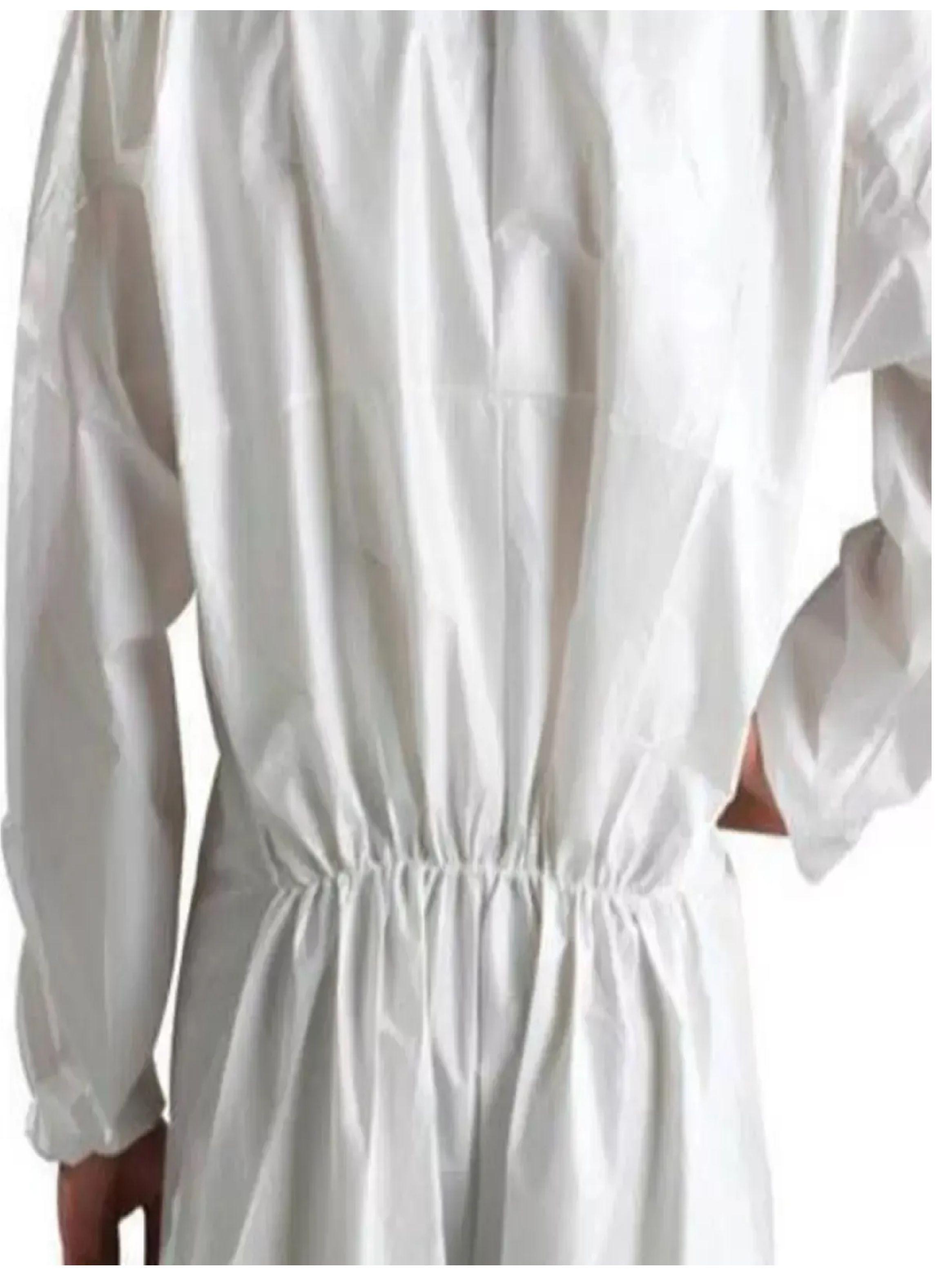 Traje Buzo Encapsulado Impermeable Protección Tresor 10 Unid Talla L-2