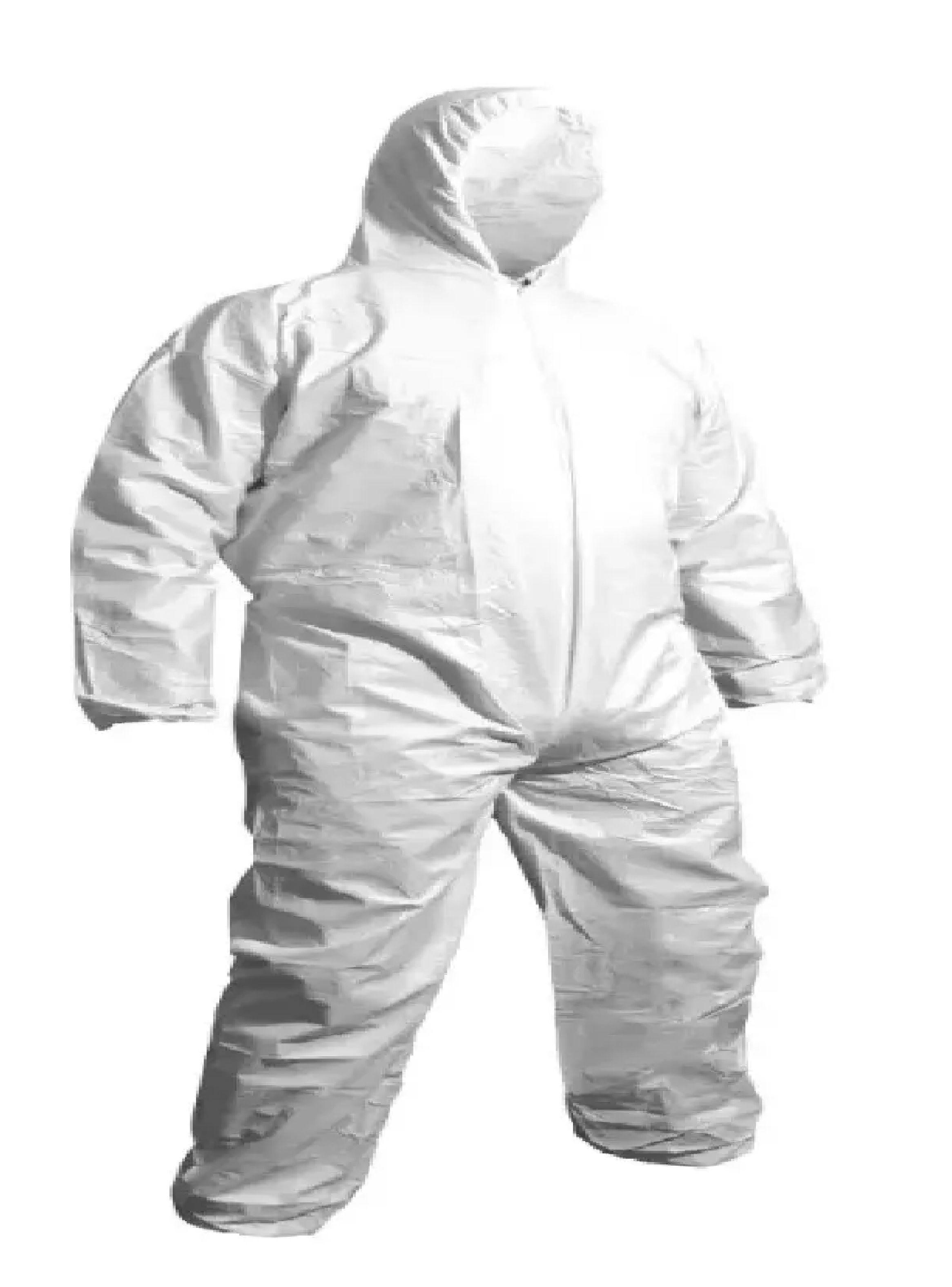Traje Buzo Encapsulado Impermeable Protección Tresor 10 Unid Talla L-3