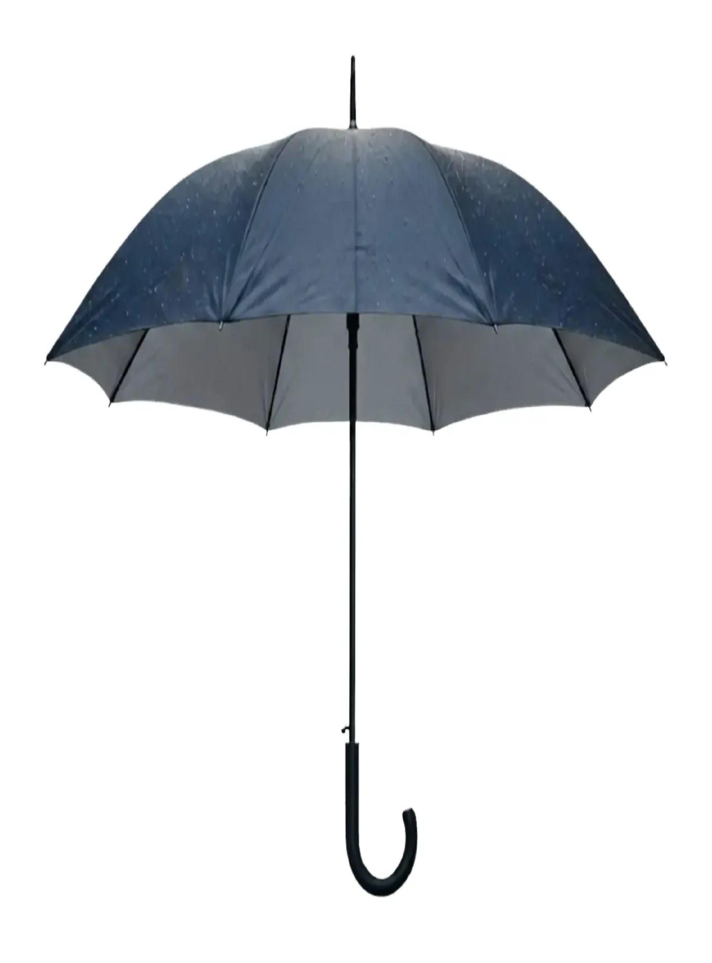 Paraguas Ejecutivo Automatico 100cm Proteccion Uv Reforzado Azul-0