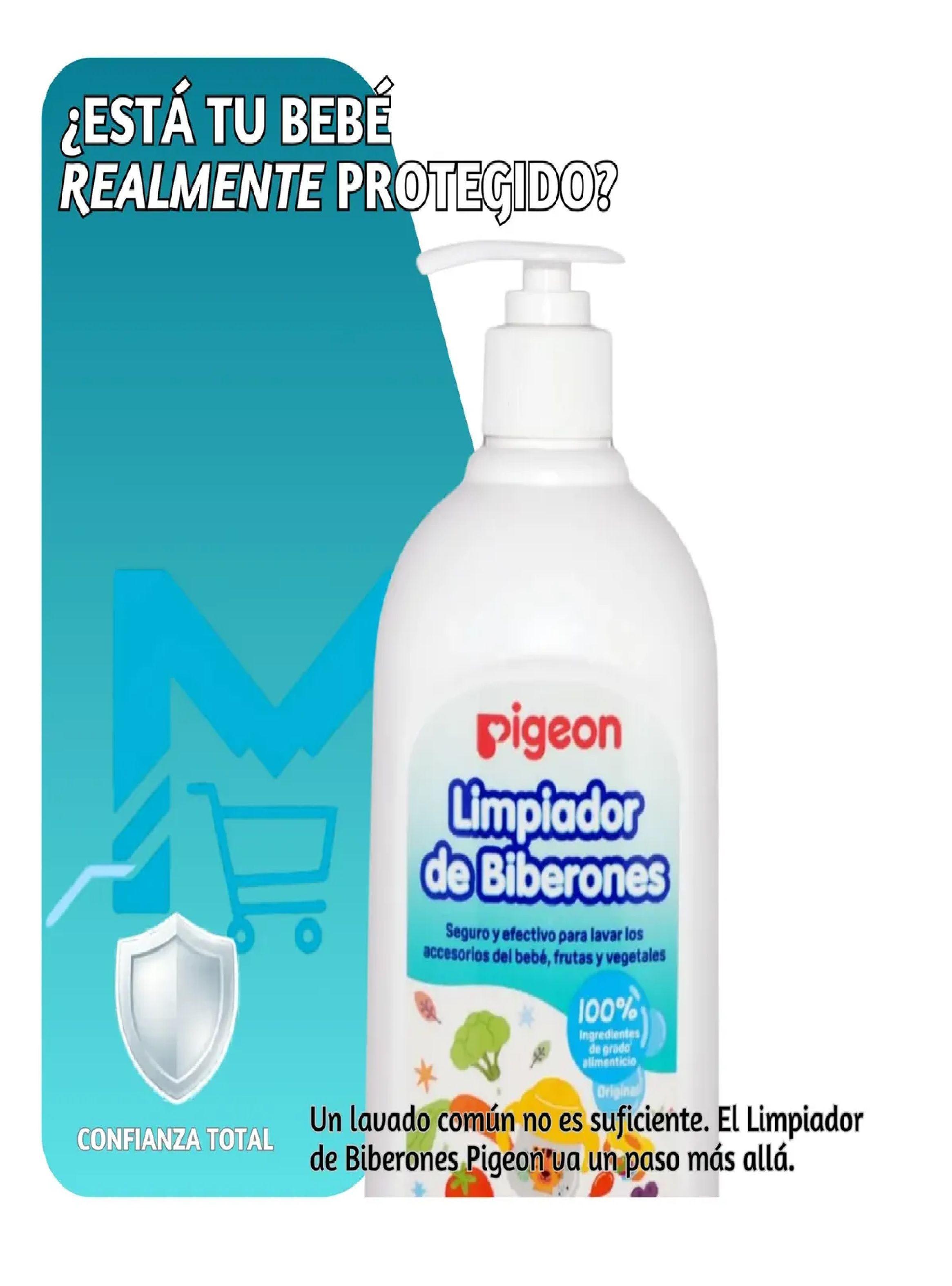 Limpiador De Biberon Mamadera Con Dosificador Pigeon 700ml-3