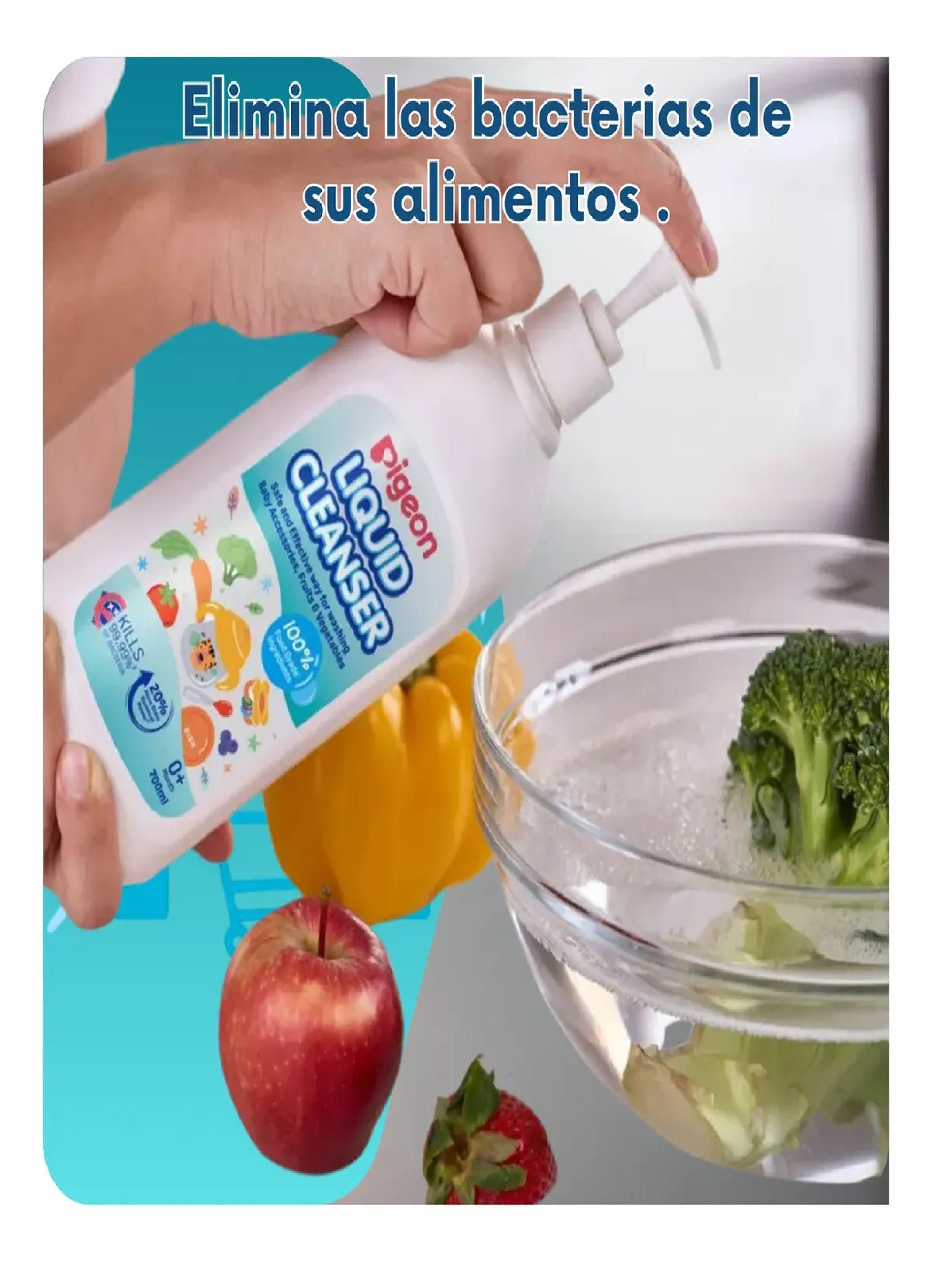 Limpiador De Biberon Mamadera Con Dosificador Pigeon 700ml-5