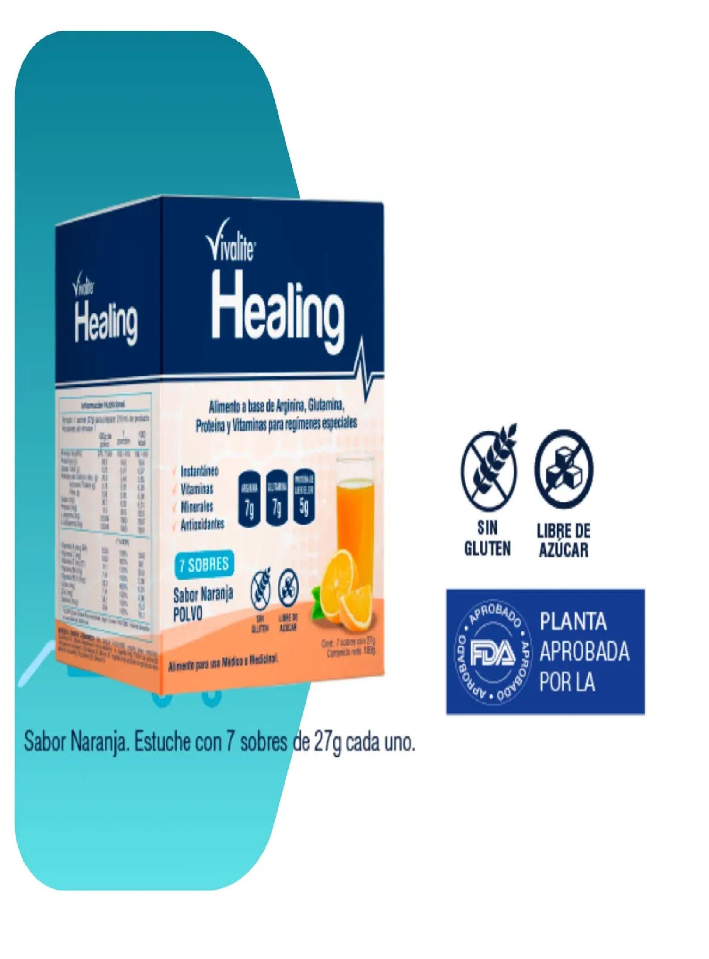 Vivalite Healing Suplemento Cicatrizacion X 3 Sobres-3