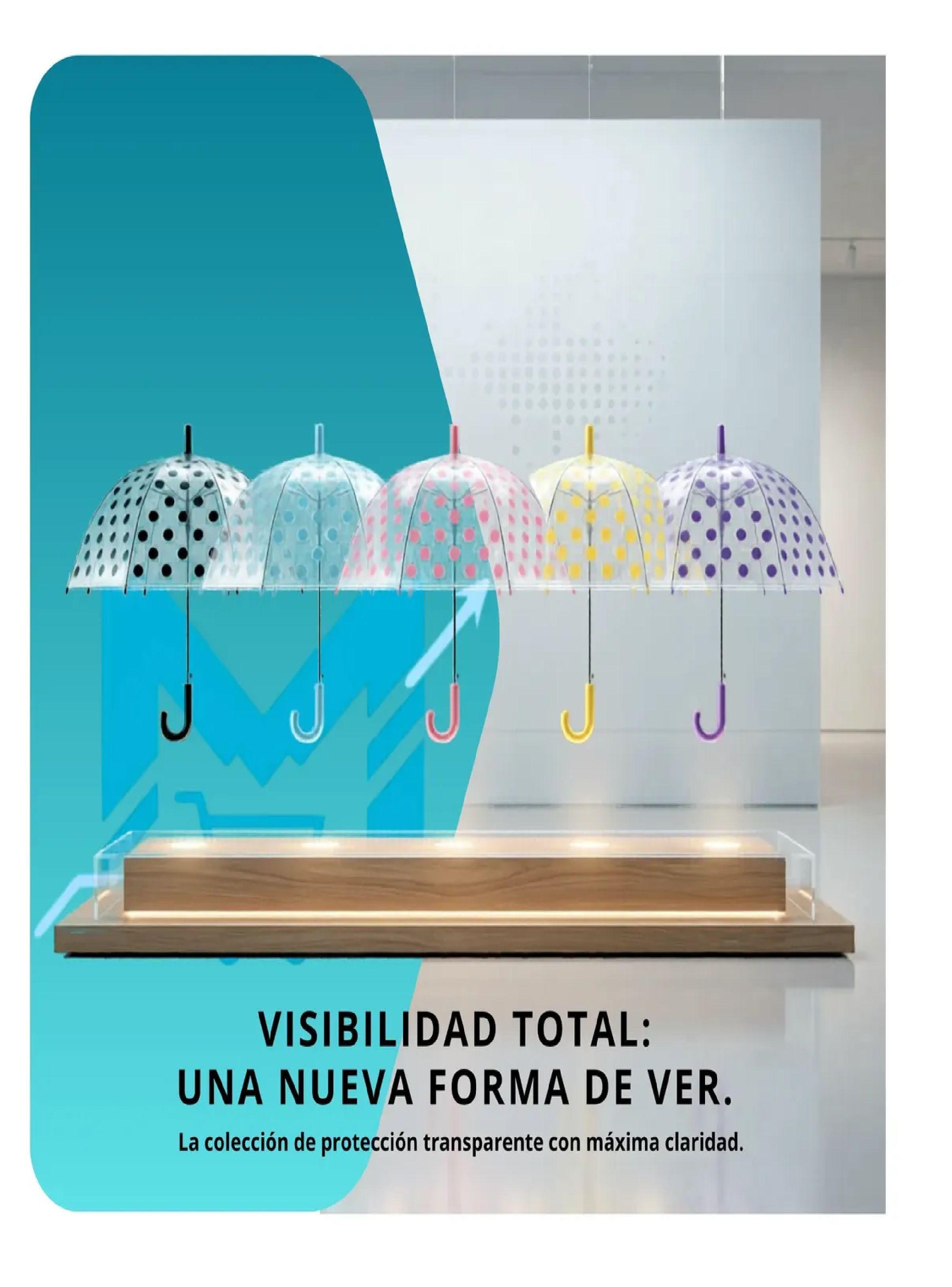 Paraguas Ni os Transparente Infantil Automatico De 90 Cm-4