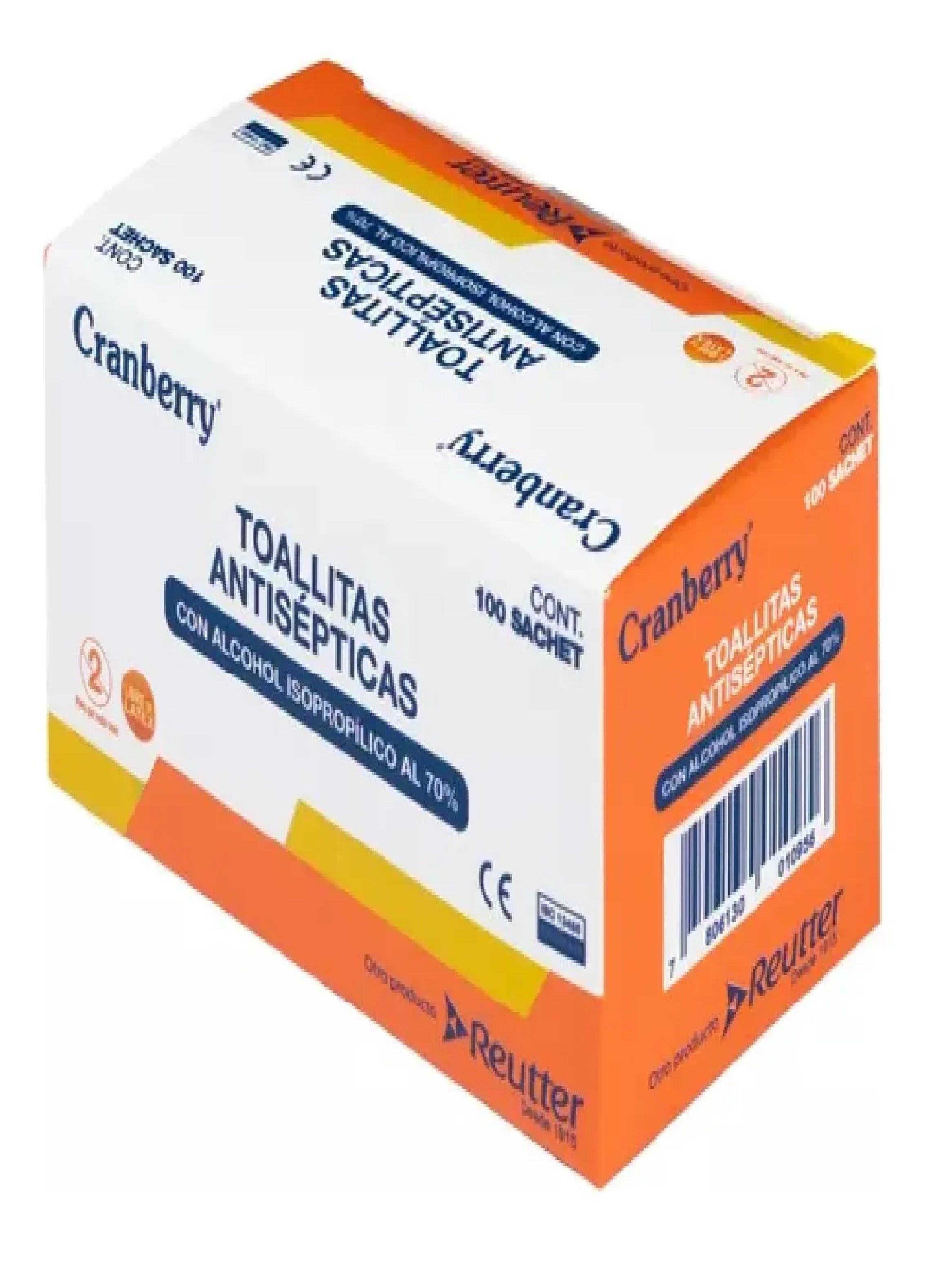 Toallitas Desinfectantes Con Alcohol Isoprop lico 100uni-2