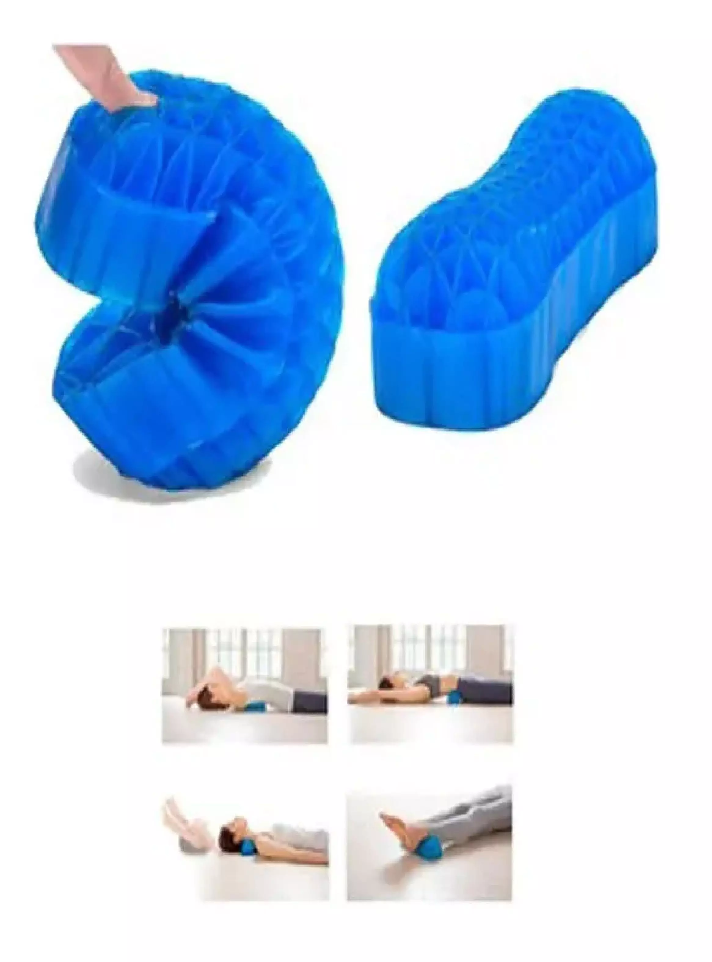 Cojin Gel Elastico Cuello Cervical Dolor Lumbar Ortopedico-4