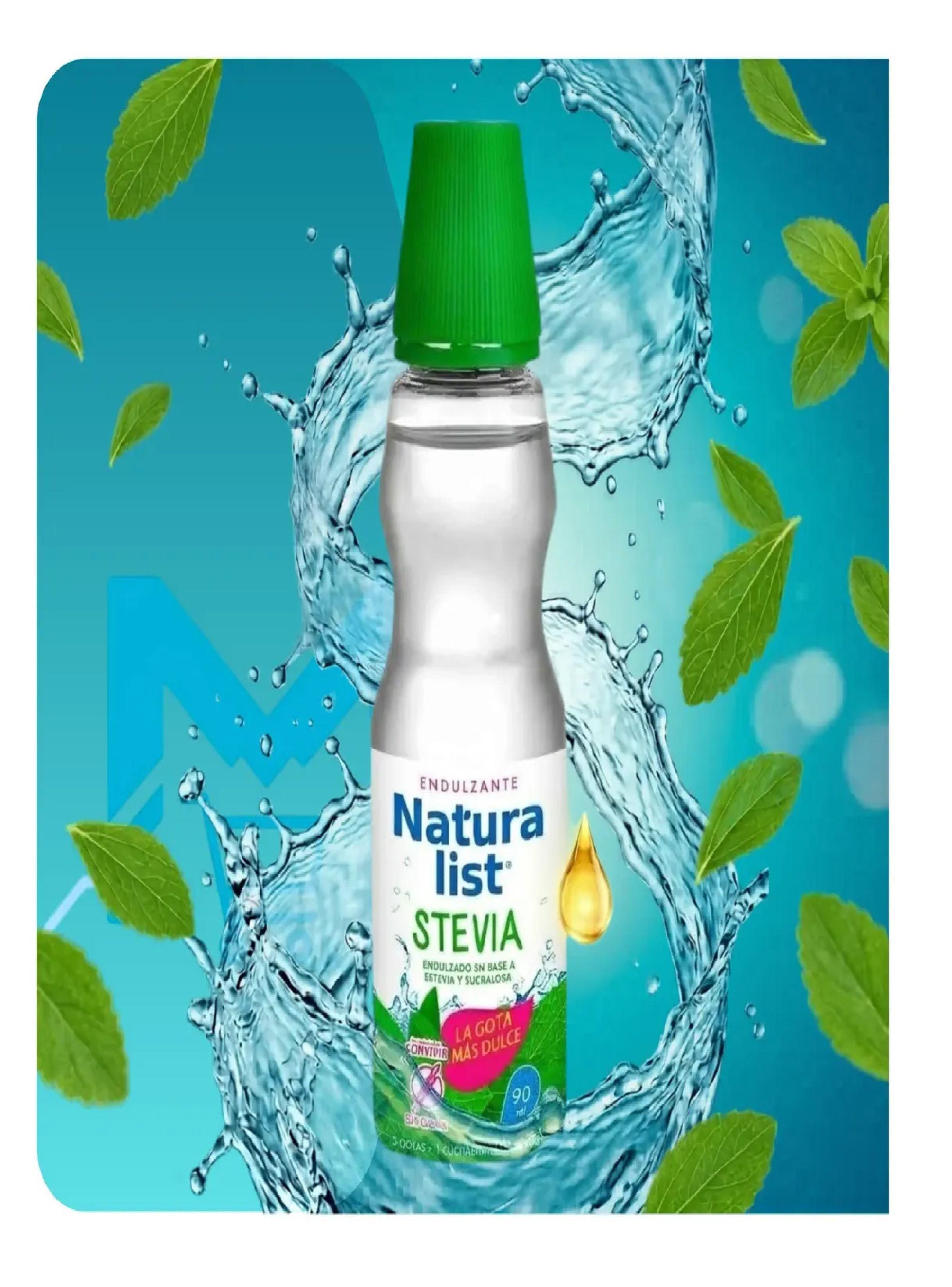 Endulzante Liquido Naturalist Stevia Sucralosa Gotas 90ml-5