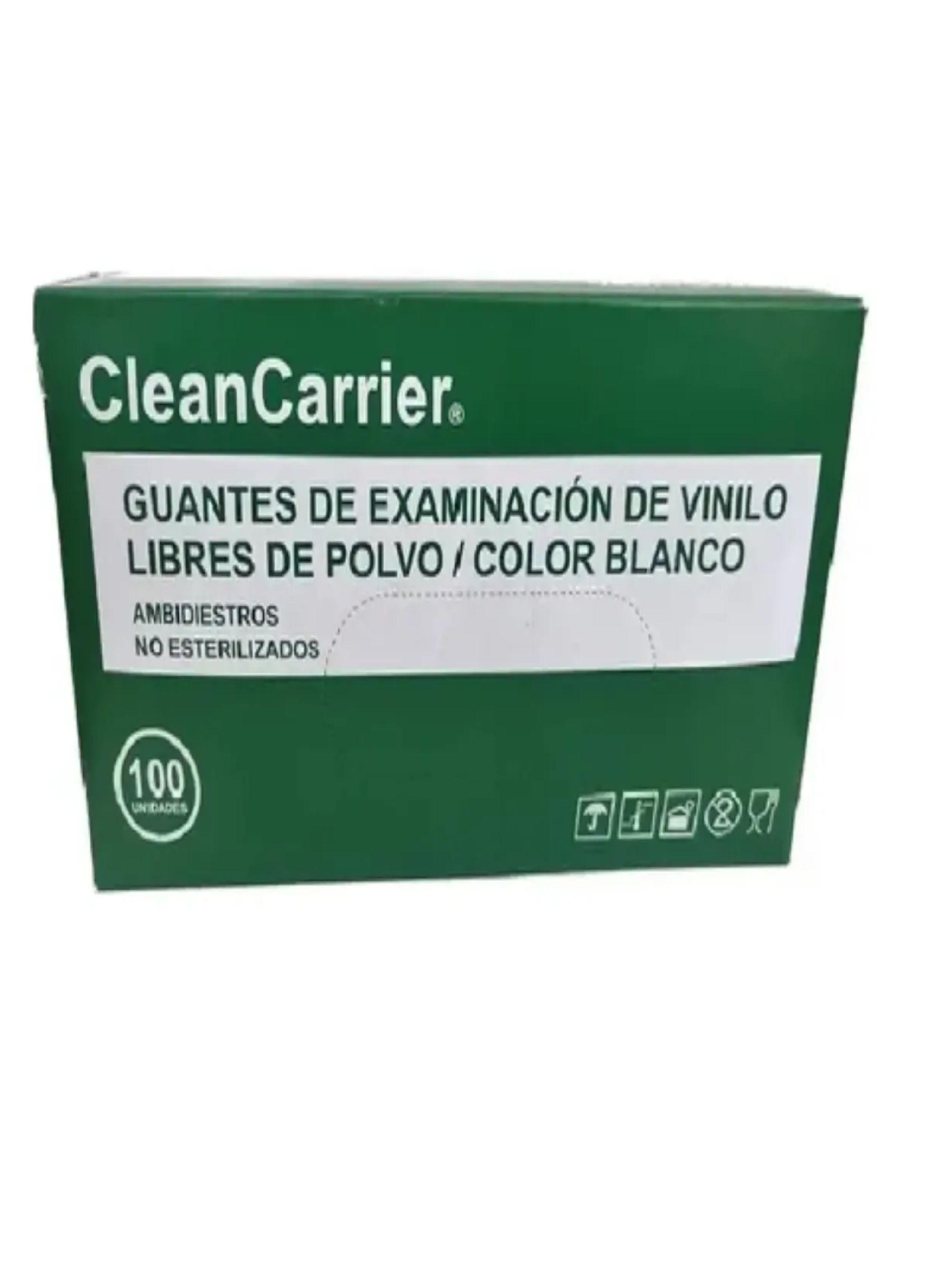 Guantes Vinilo Talla L Transparente Cleancarrier Pack X 500-2