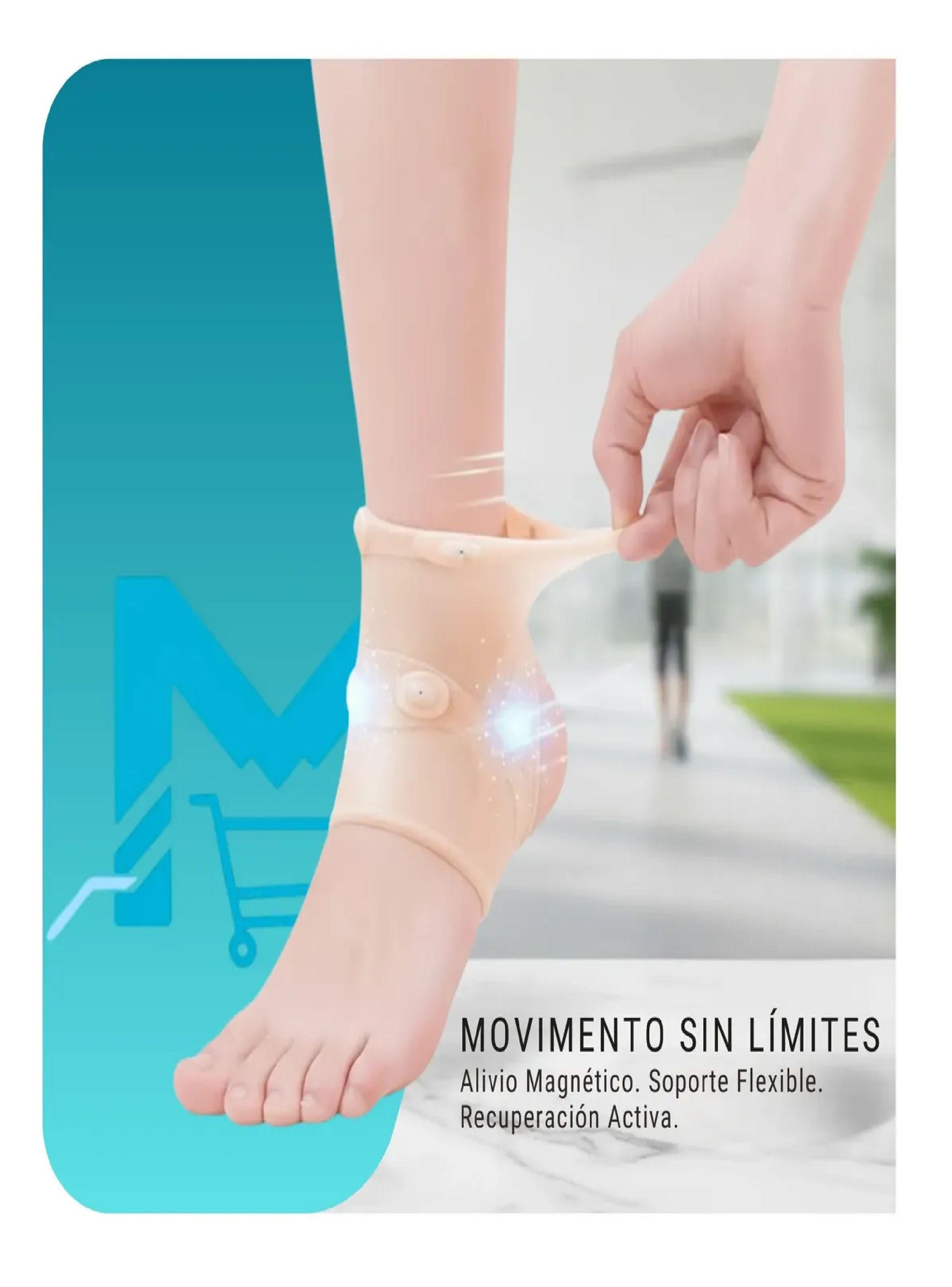 Tobillera Terapia Magnetica Gel Compresion Tendinitis Dolor-3