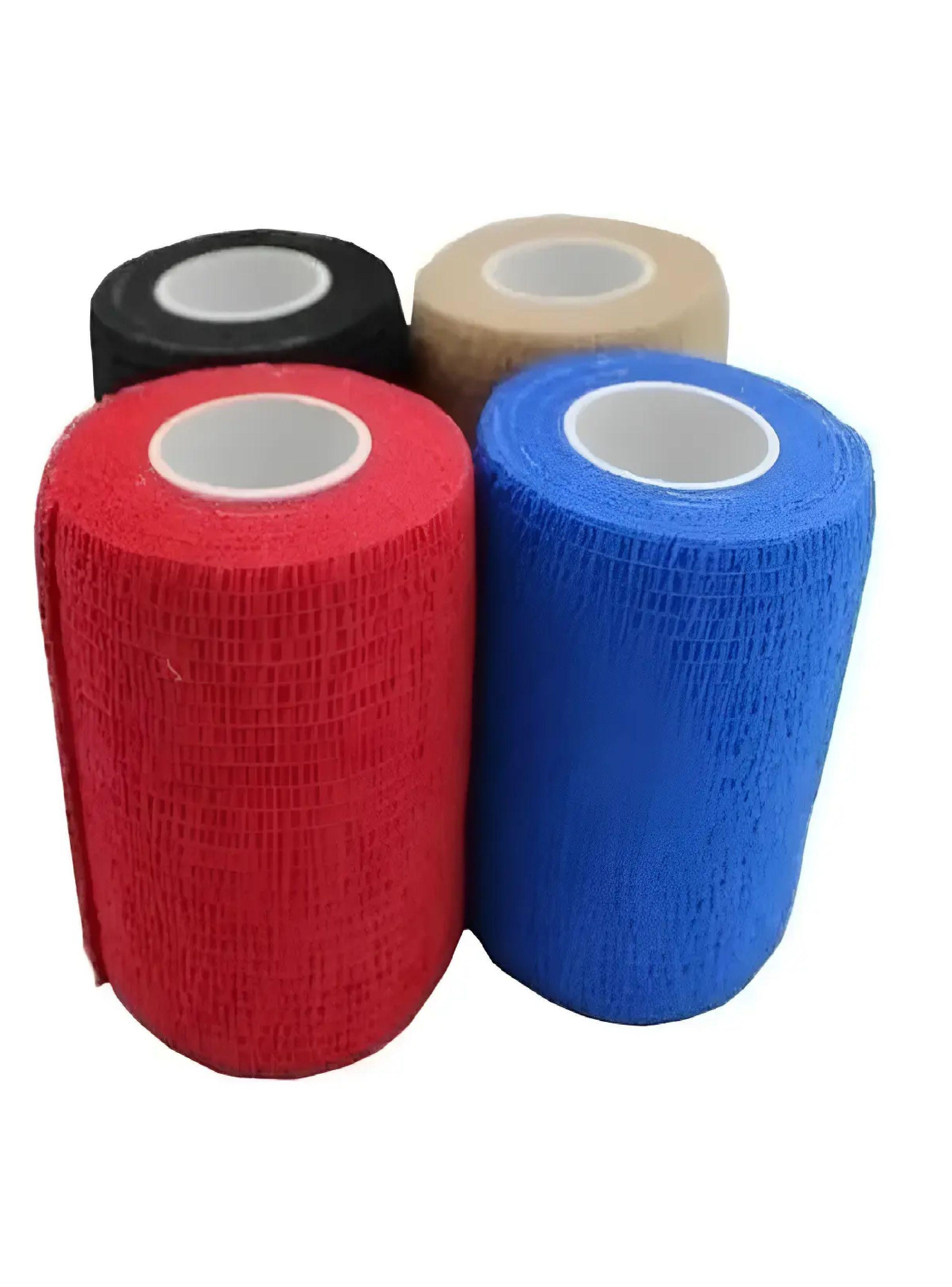 Pack X 5 Venda Coban Cinta Para Vendaje Cohesiva 10cm X450cm-0