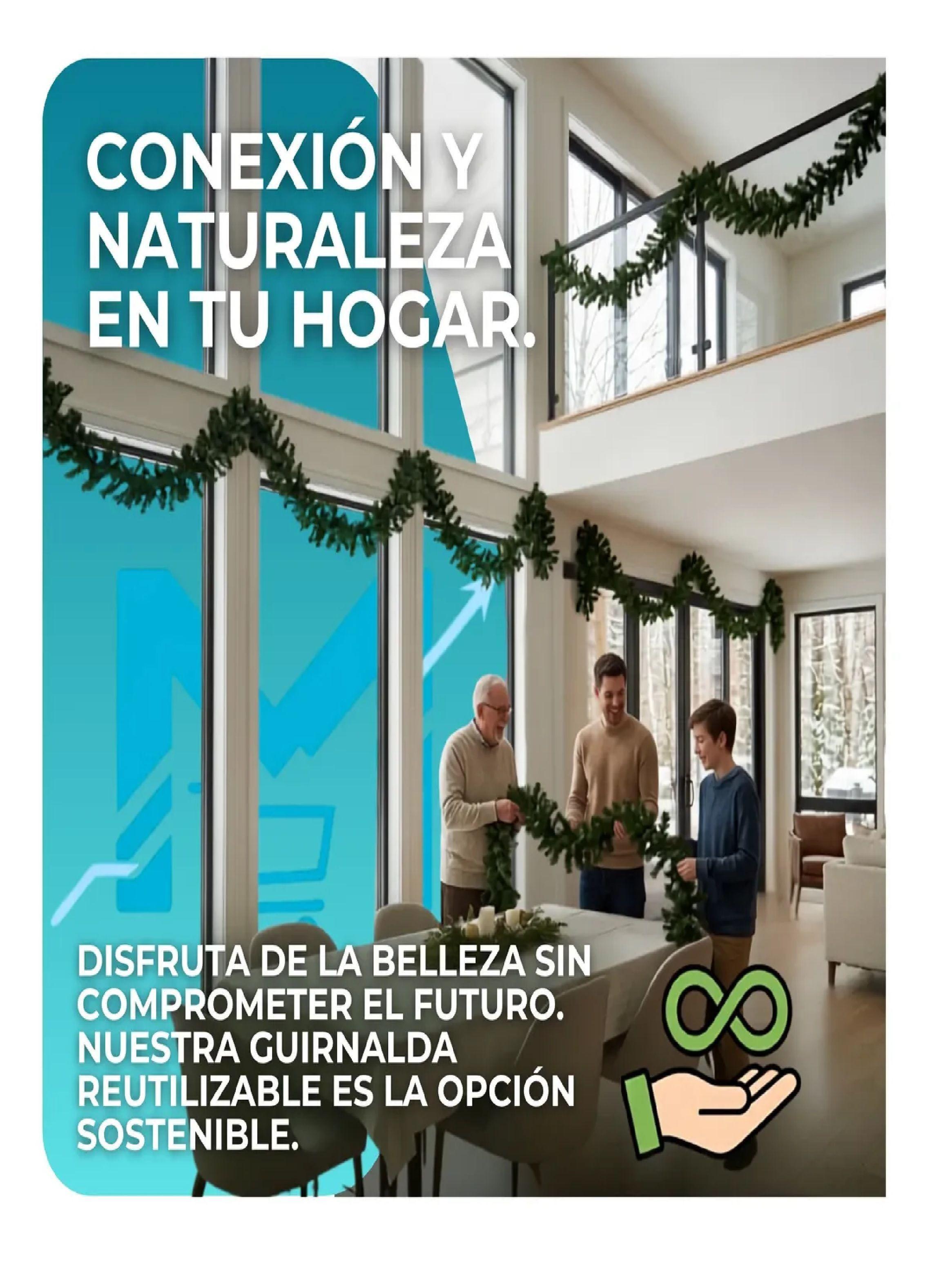 Guirnalda Canadiense De Navidad 270 Cm Decoracion Festiva-6