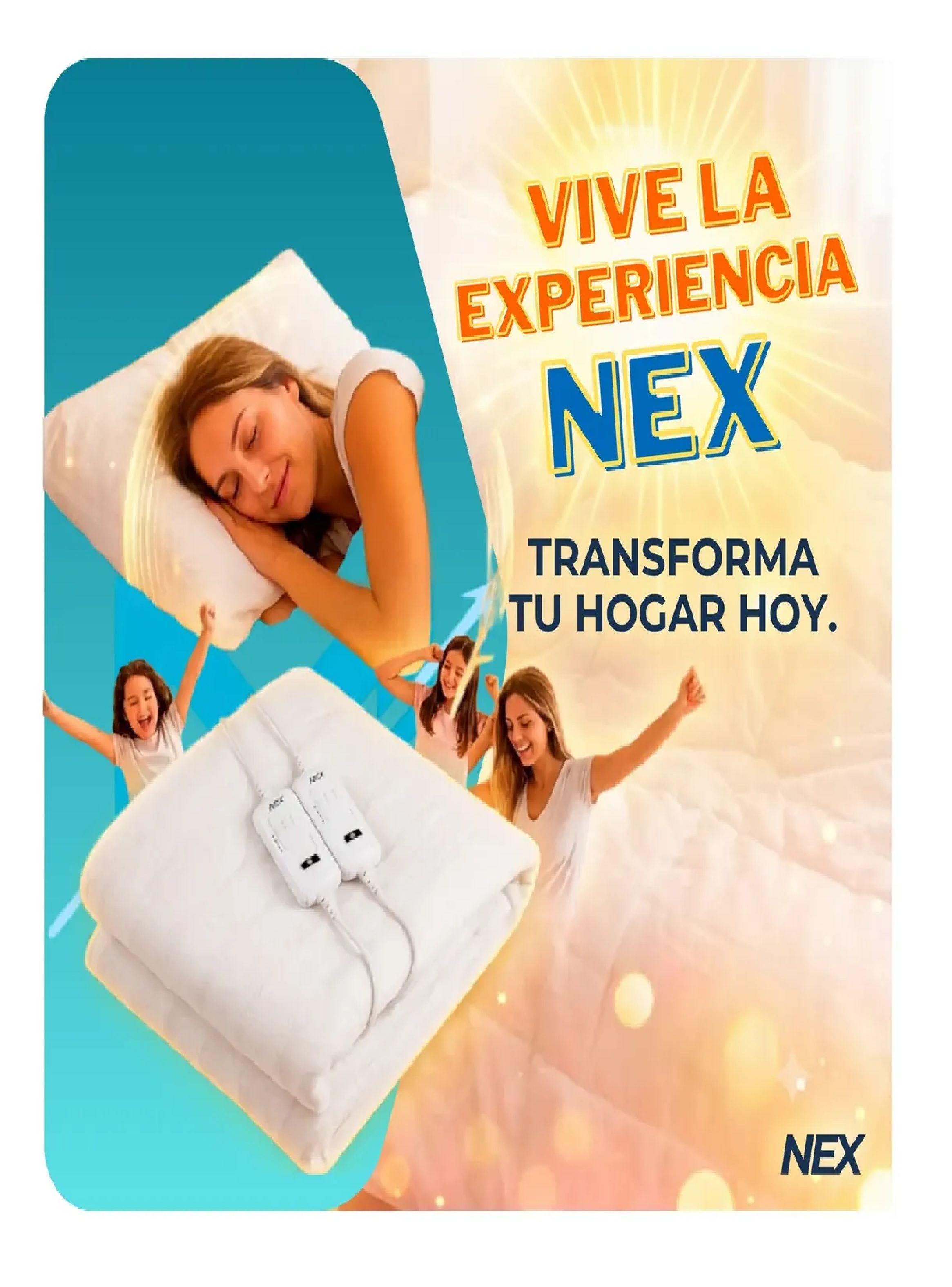 Pack X2 Calientacama King Size Nex 2x60w Ccking Blanco-3