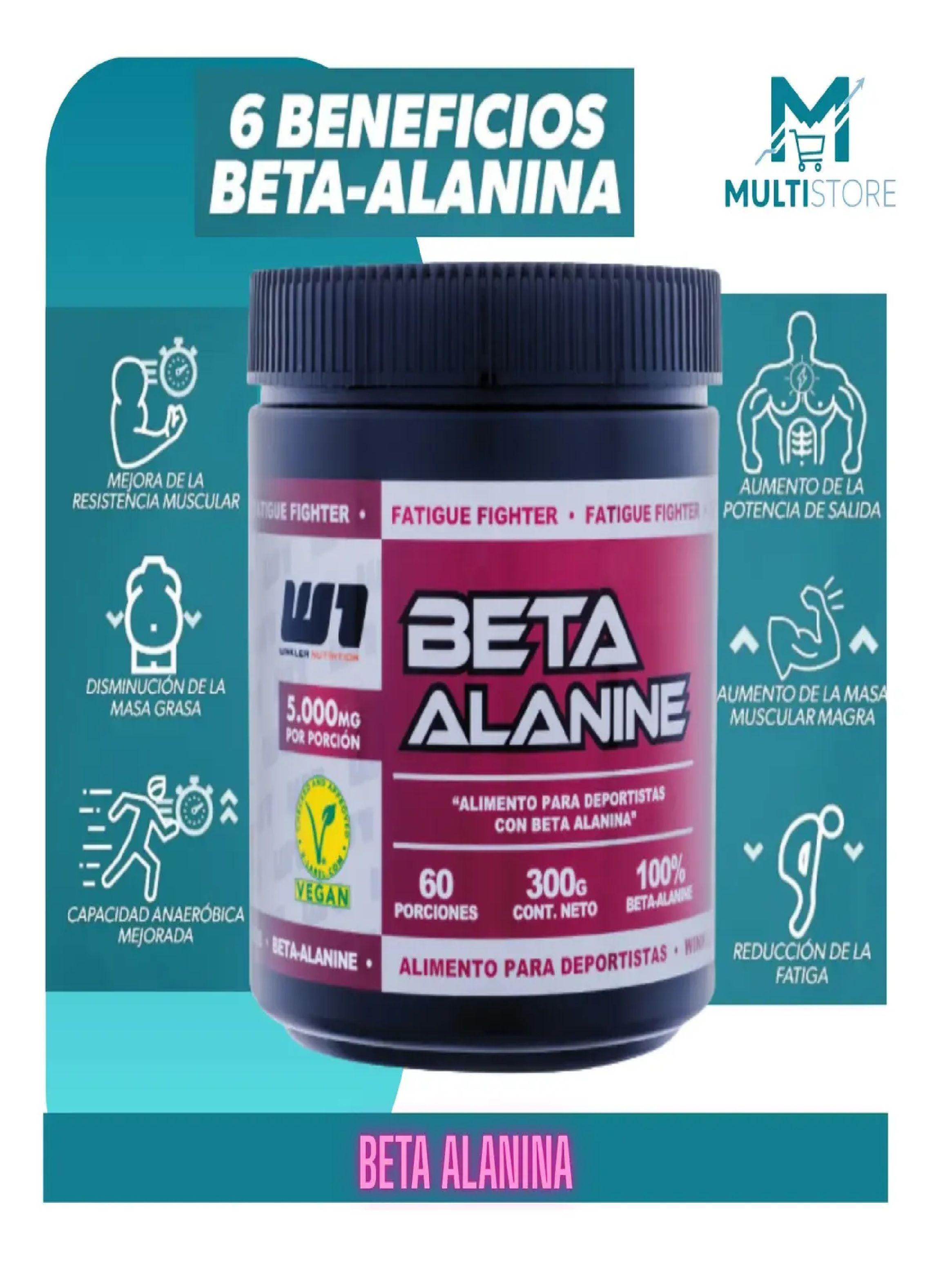 Beta Alanina 300 G Winkler Nutrition Potencia Y Resistencia-2