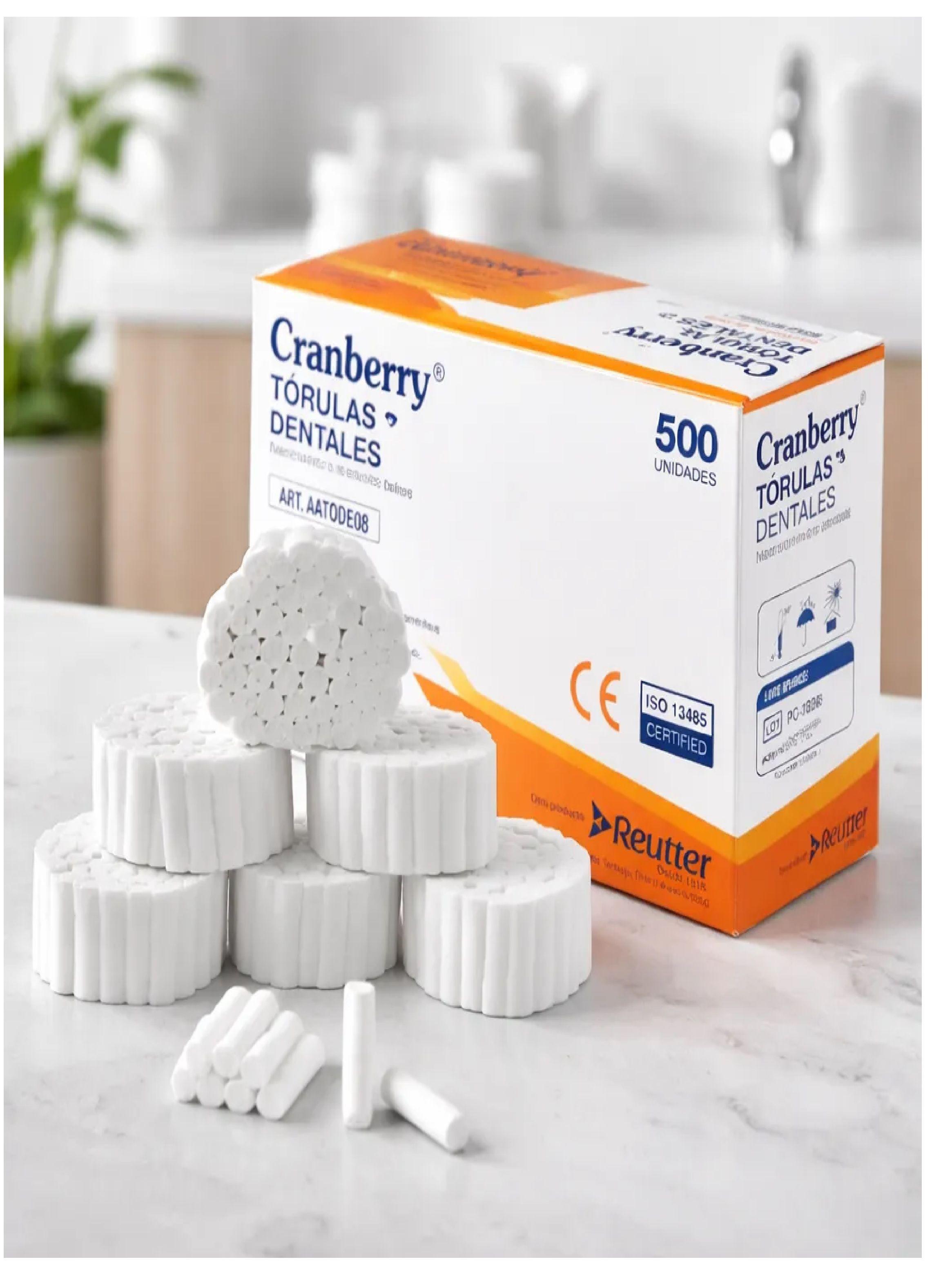 Torulas Dentales 8mm Cranberry Caja 500 Unidades Odontologia-3
