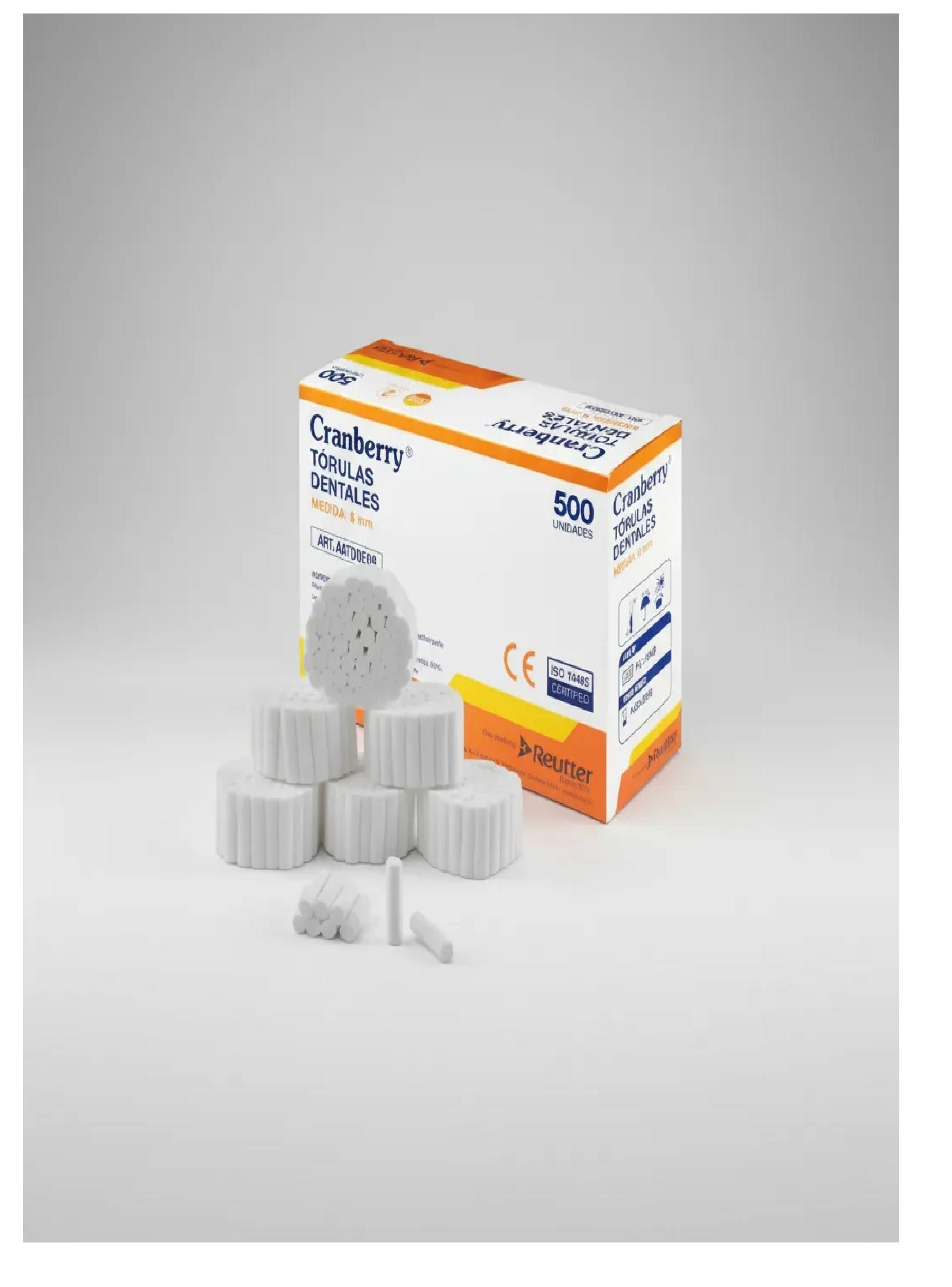 Torulas Dentales 8mm Cranberry Caja 500 Unidades Odontologia-6