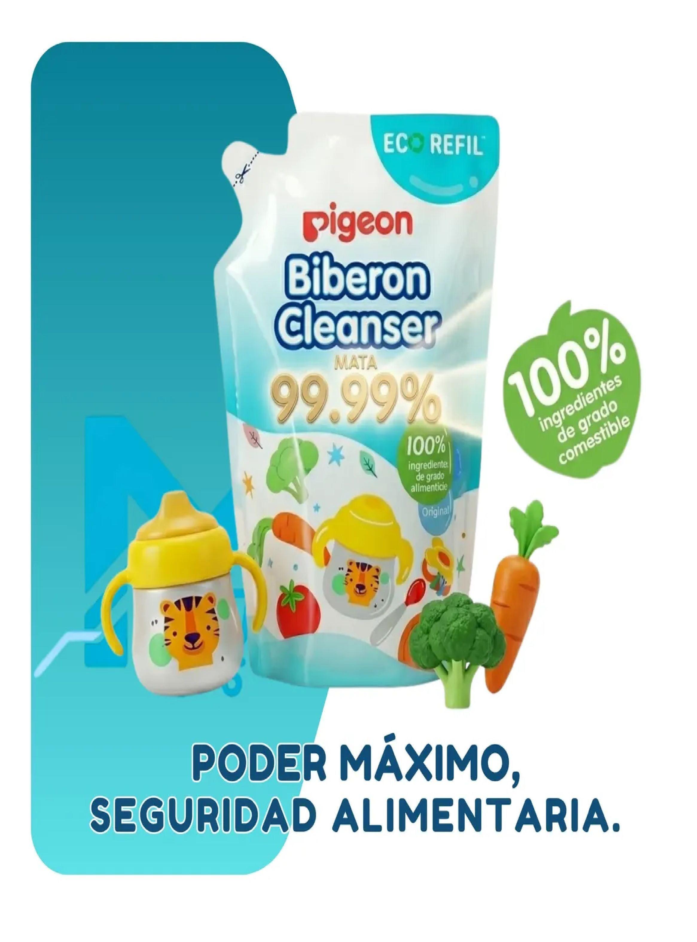 Limpiador De Biberones Accesorios Fruta 650ml Recarga Pigeon-2