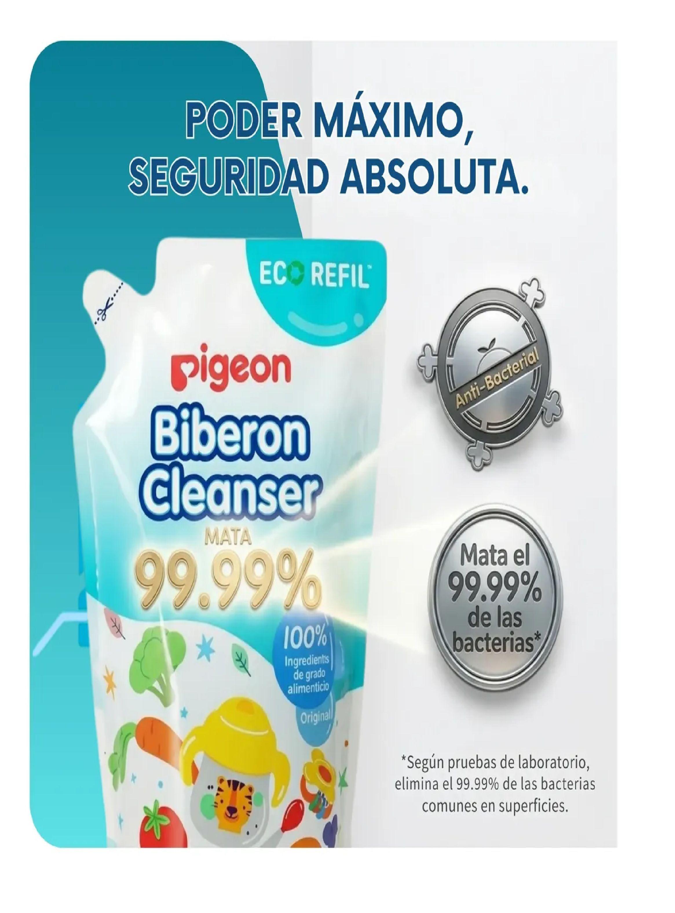 Limpiador De Biberones Accesorios Fruta 650ml Recarga Pigeon-4