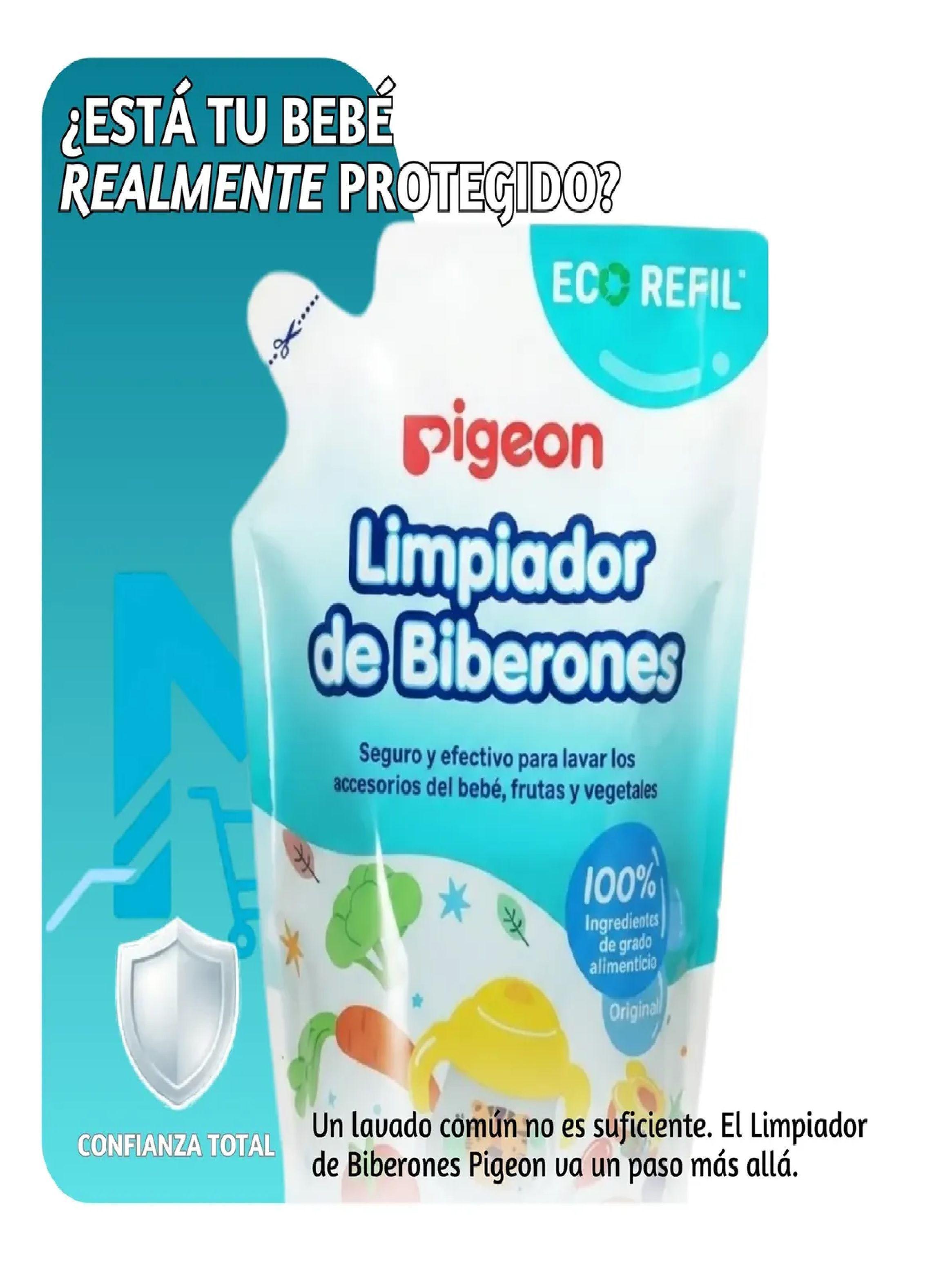 Limpiador De Biberones Accesorios Fruta 650ml Recarga Pigeon-5