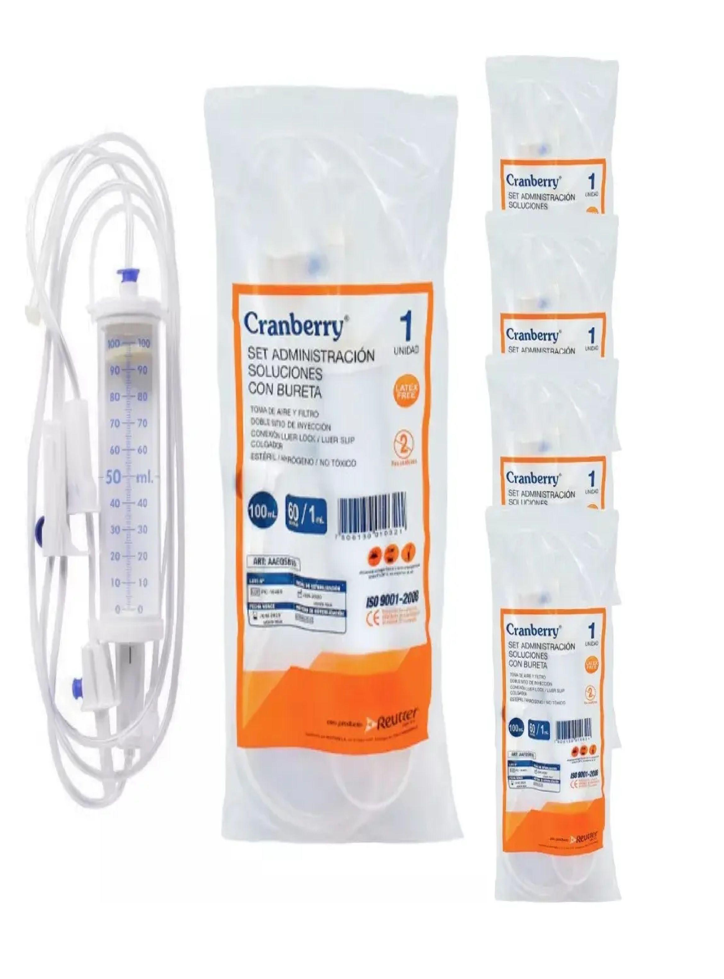 Set Adm Solucion Micro gotas C bureta 100ml Pack 5 Unid-0