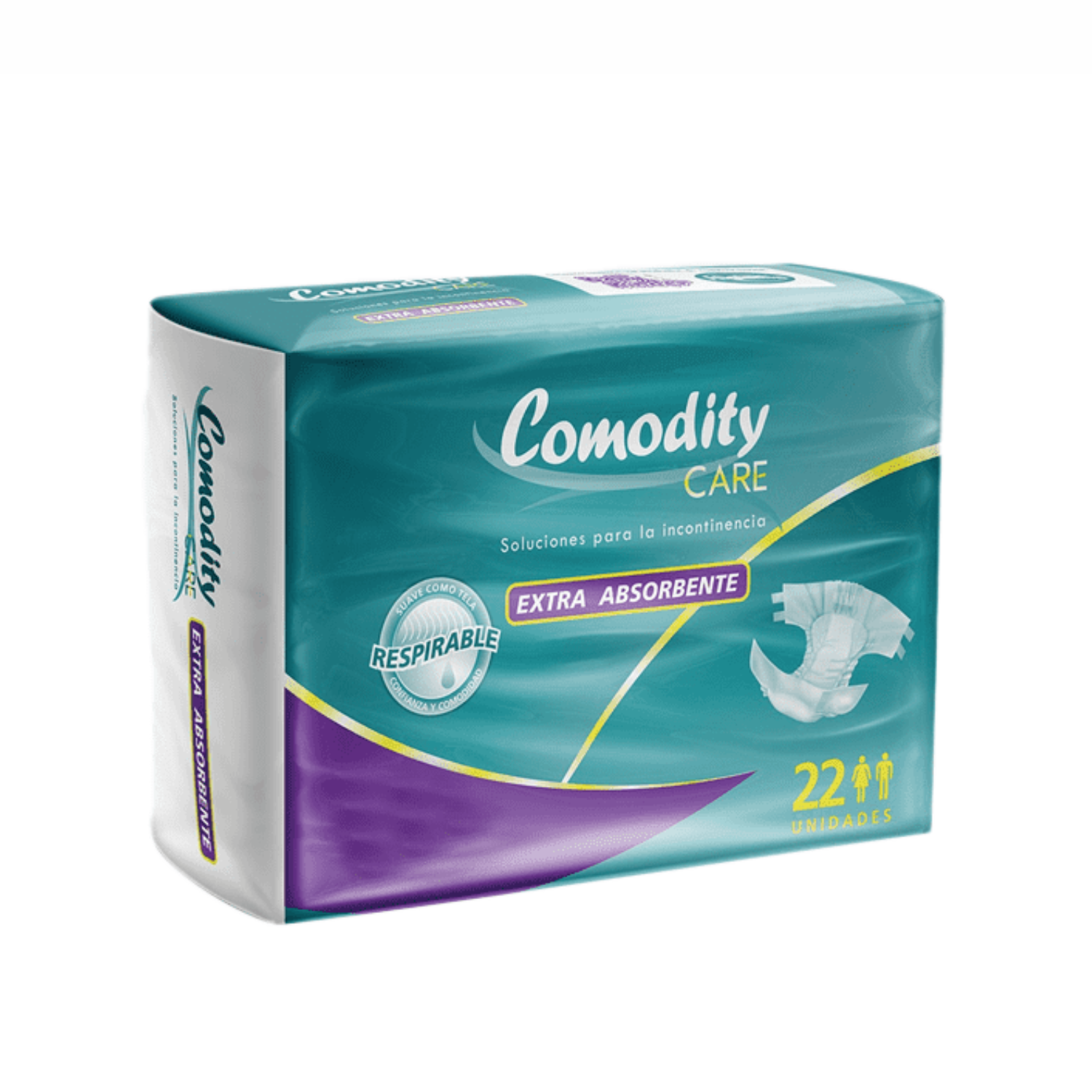 Pañal Adulto Higieclin Plus Care  X22 Con Aloe Vera -6
