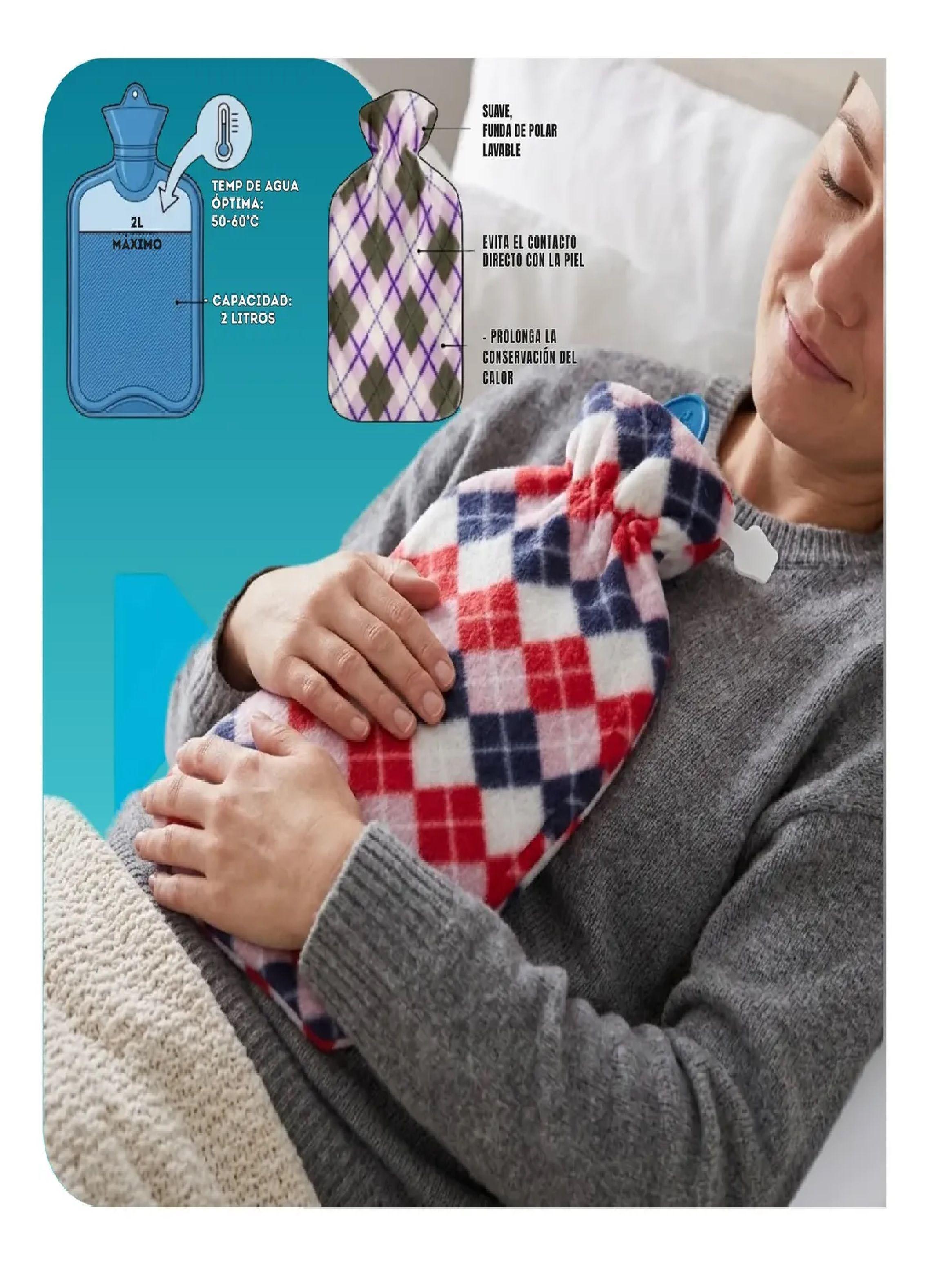 Guatero Con Funda Para Agua Caliente 2l Bolsa Certificada-4