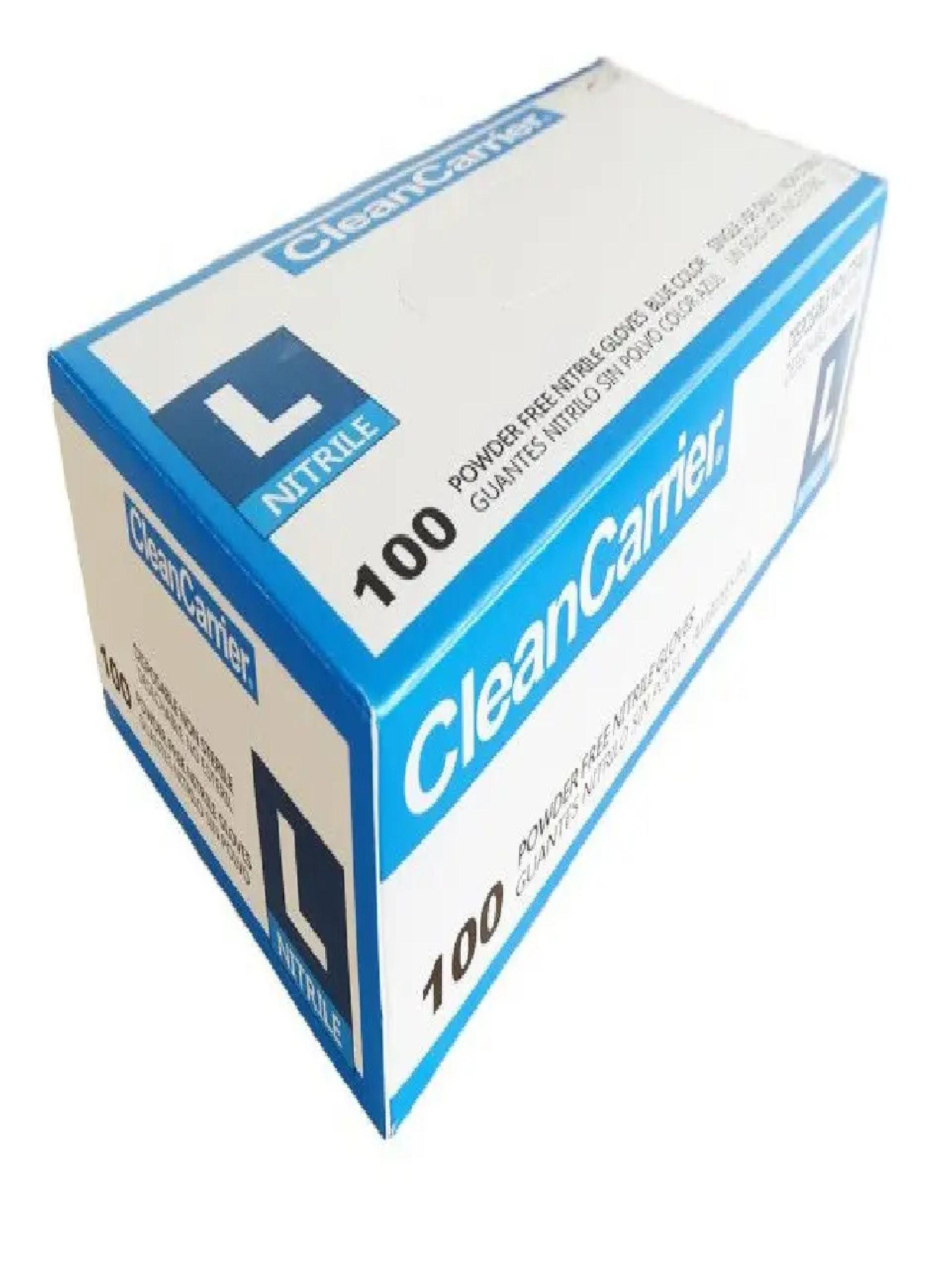 Guantes Nitrilo Azul Talla L Cleancarrier Pack X 500 Uni-2