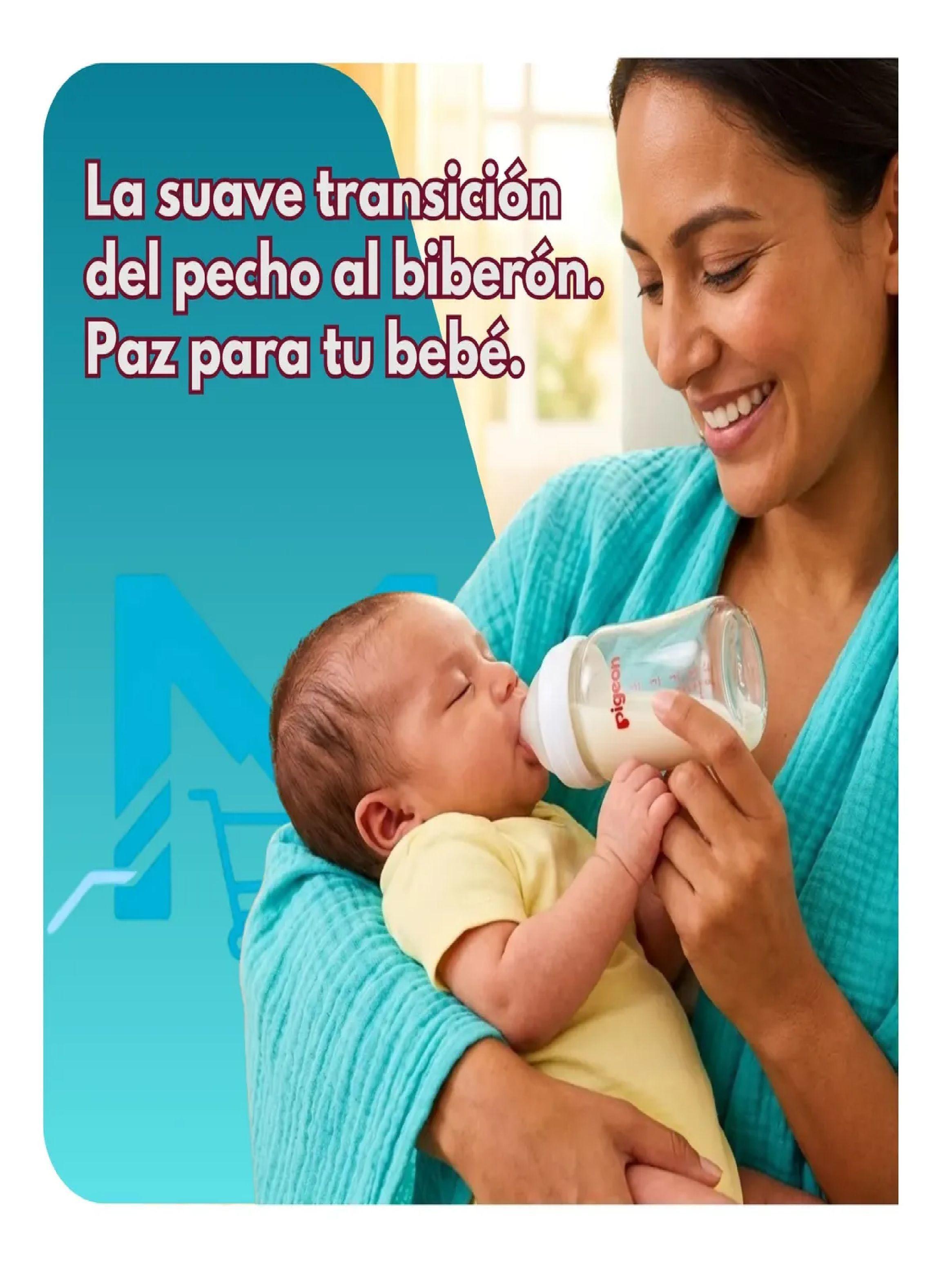 Biber n Vidrio 160ml Pigeon Softouch Antic licos Flujo Lento-1