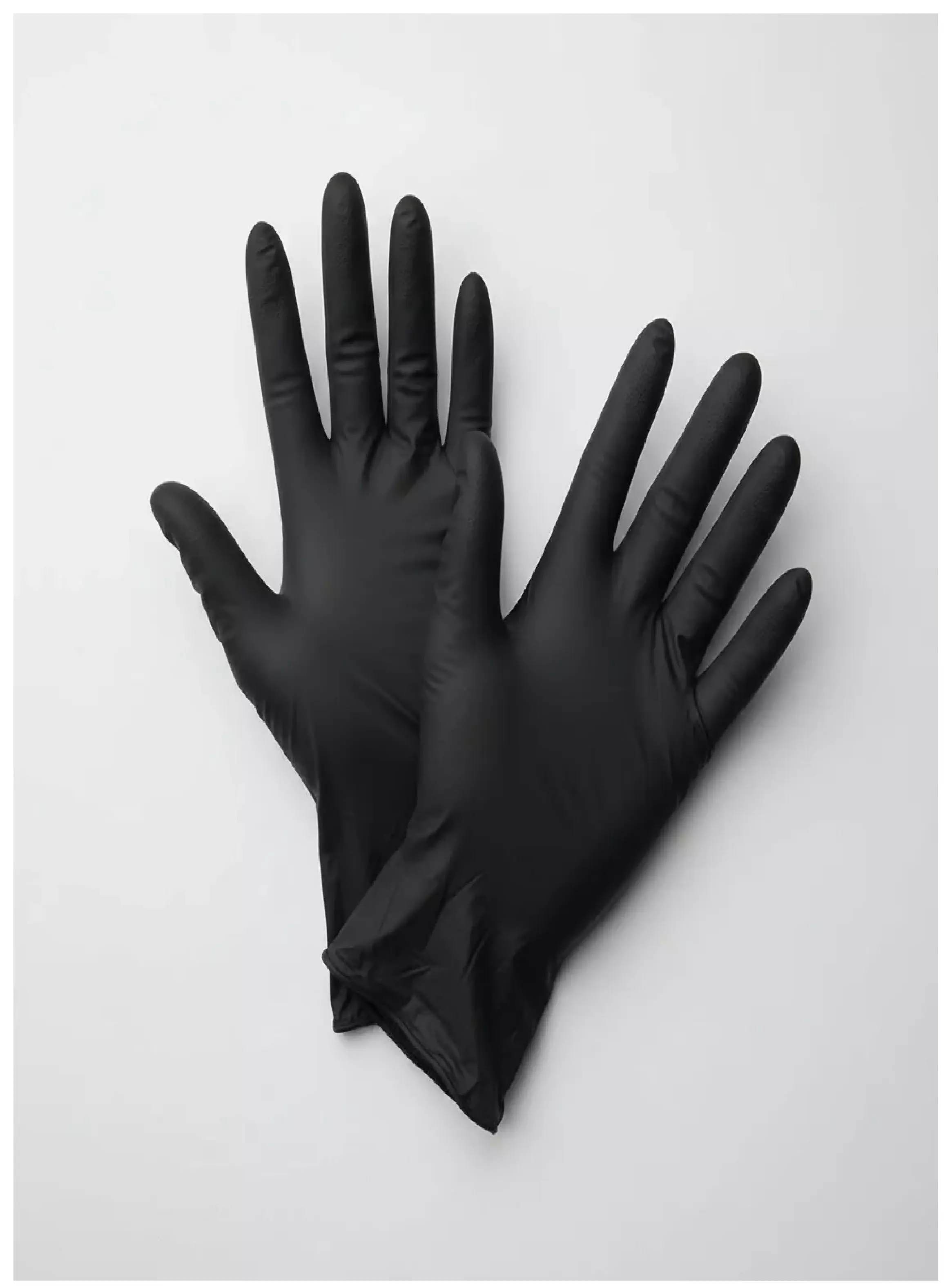 Guantes Nitrilo Negro Talla M Cleancarrier Sin polvo 100 Unid-6
