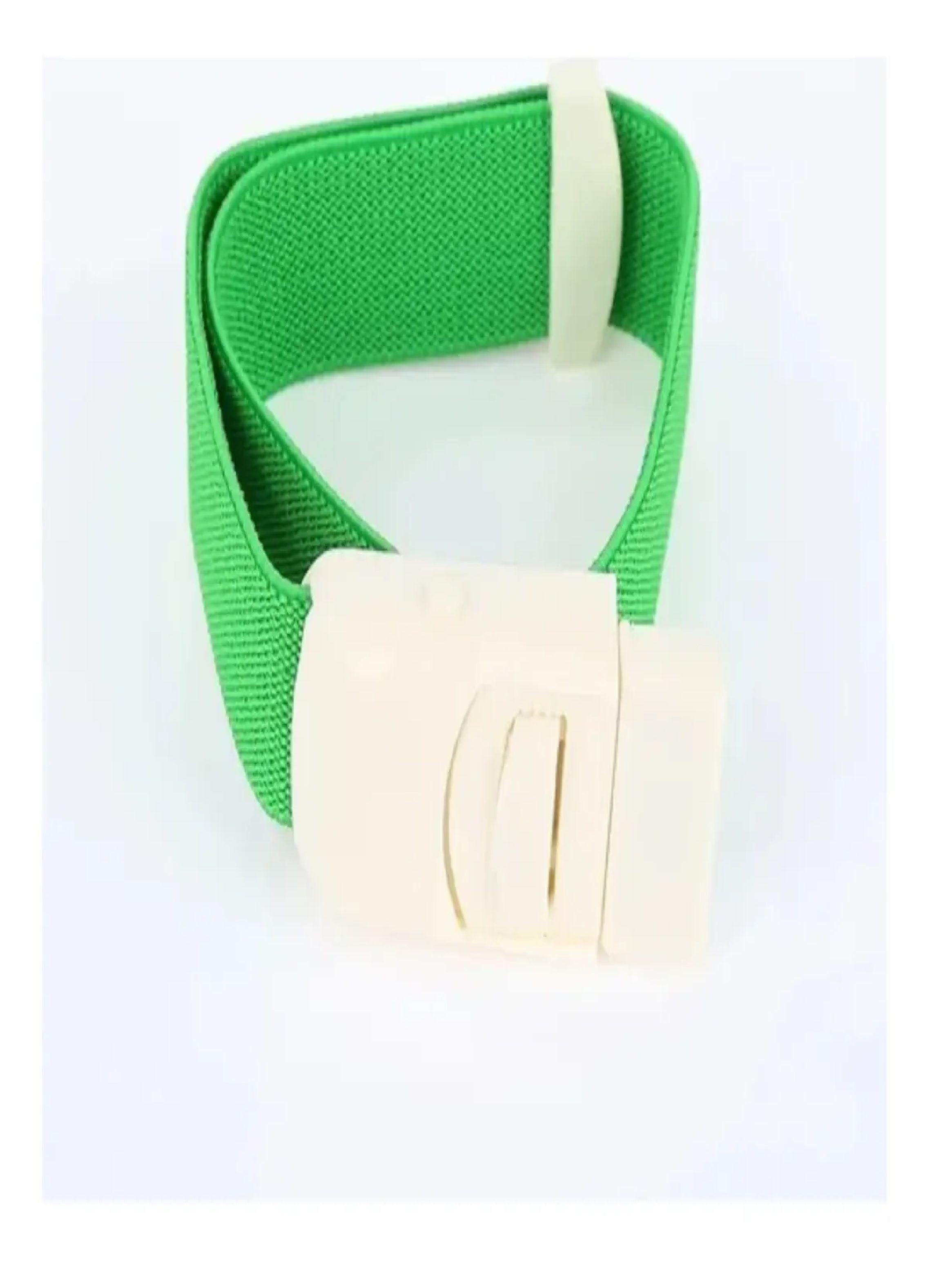 Torniquete Ligadura Elastico Hebilla Medicas Verde 12 Unid -4