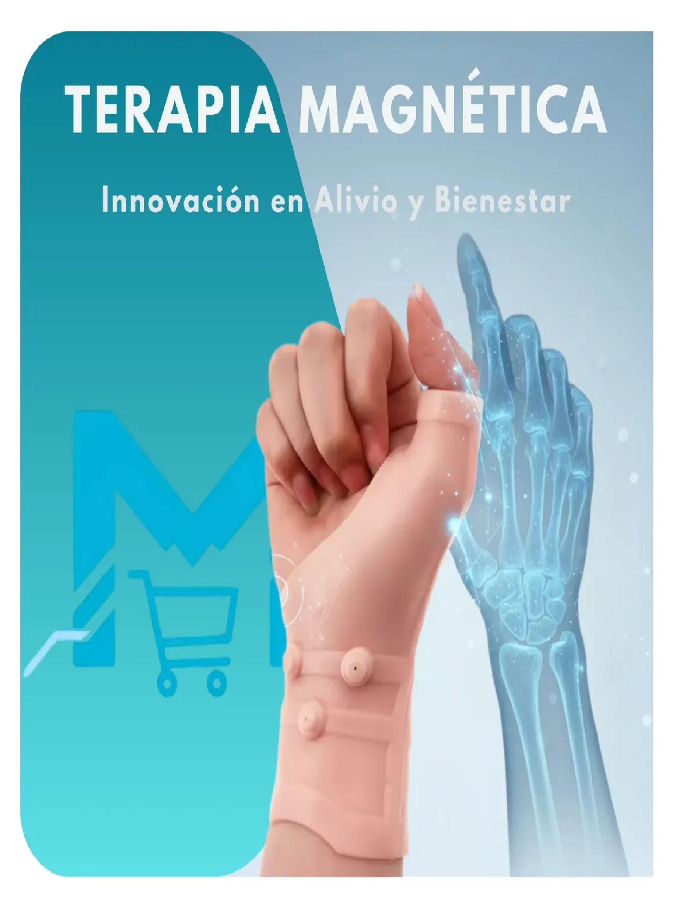 Guante Silicona Magnetico Artritis Tendinitis Tunel Carpiano-2