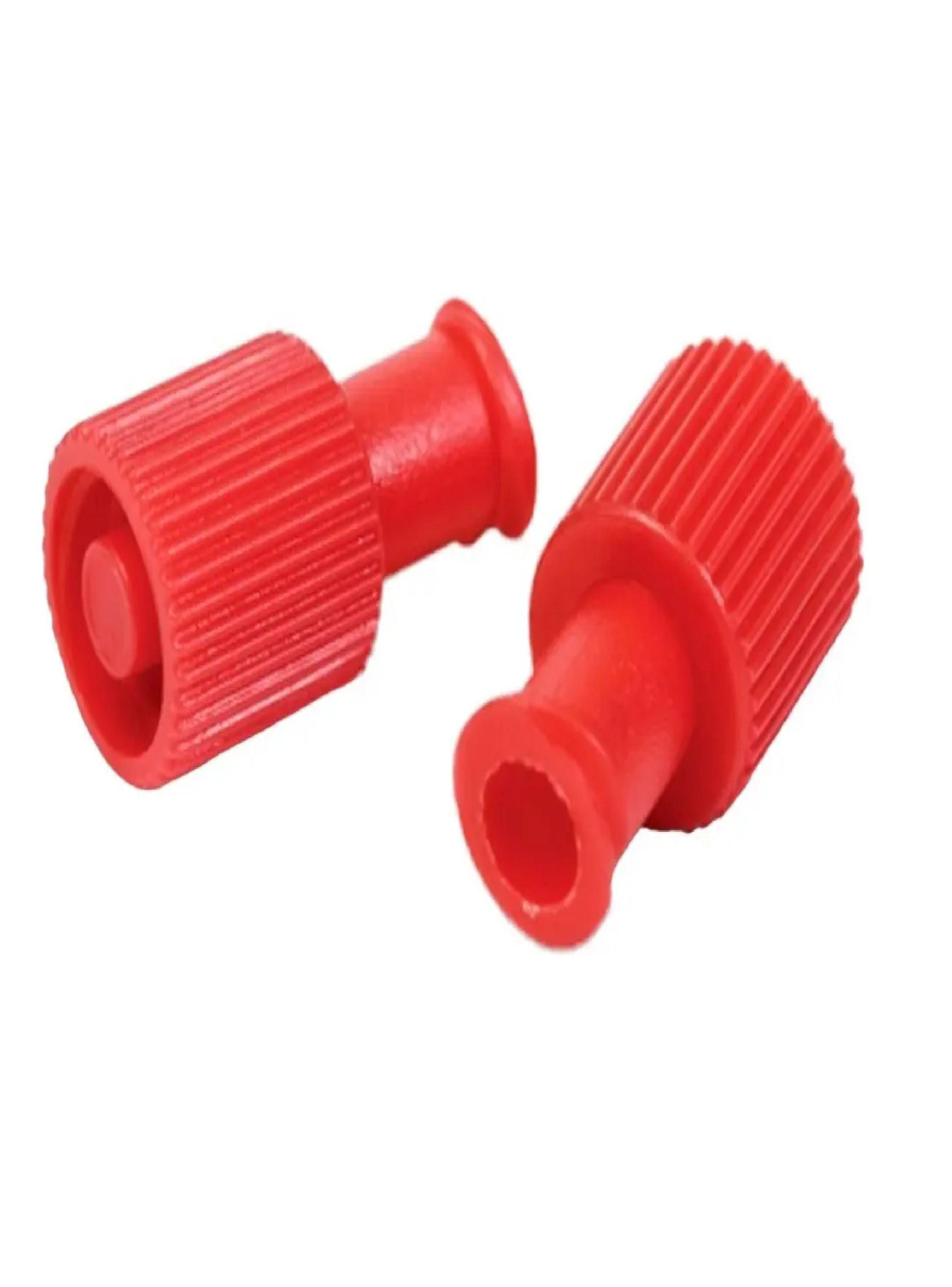 Tapa Obturacion Roja Macho hembra Cranberry Caja X100 Unid-1