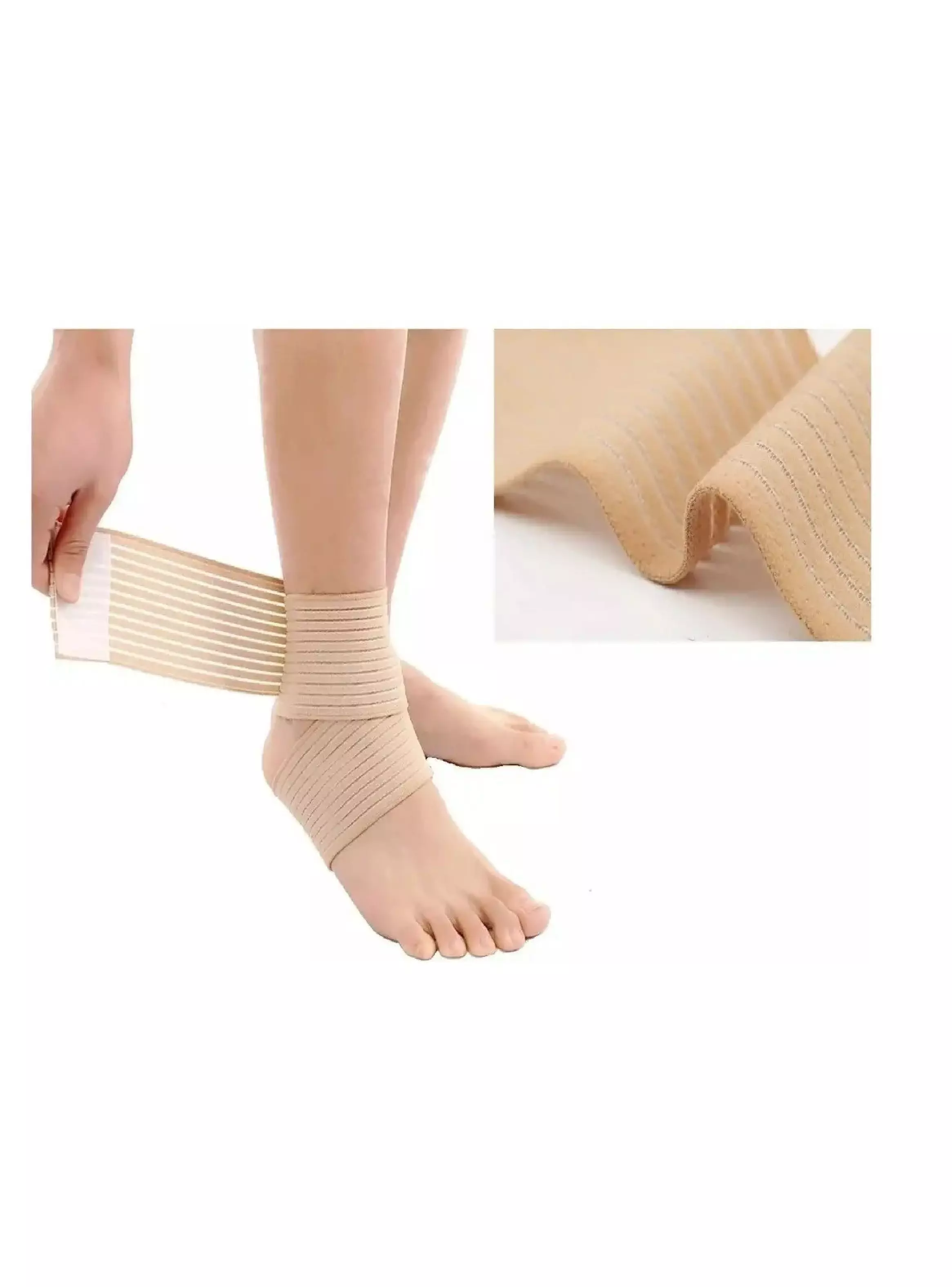 Vendas Elasticas De Compresion Para Tobillo Codo Rodilla X2-2