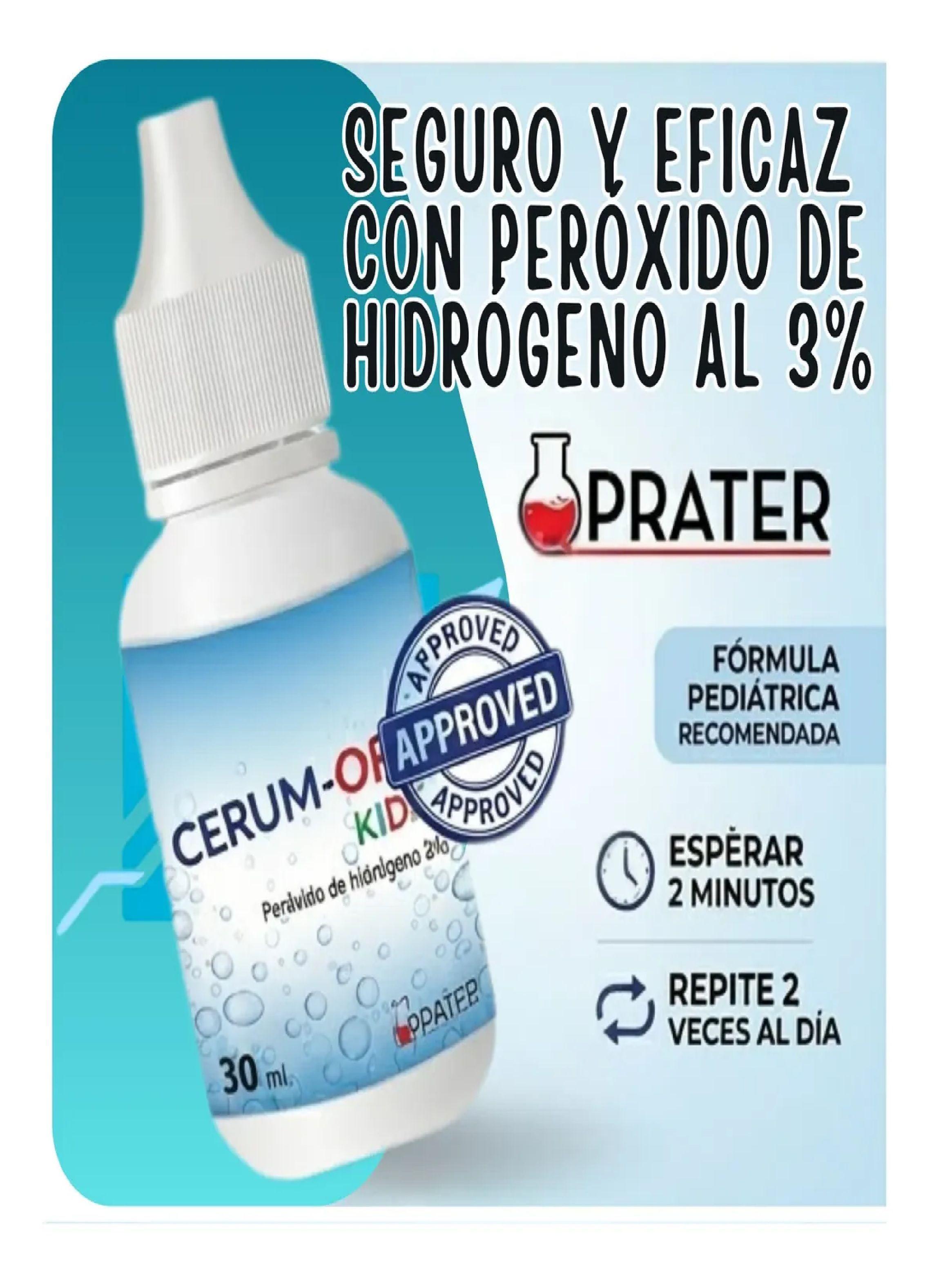 Pack X3 Gotas Limpieza O dos Infantil Cerum Off Kids 30ml-2