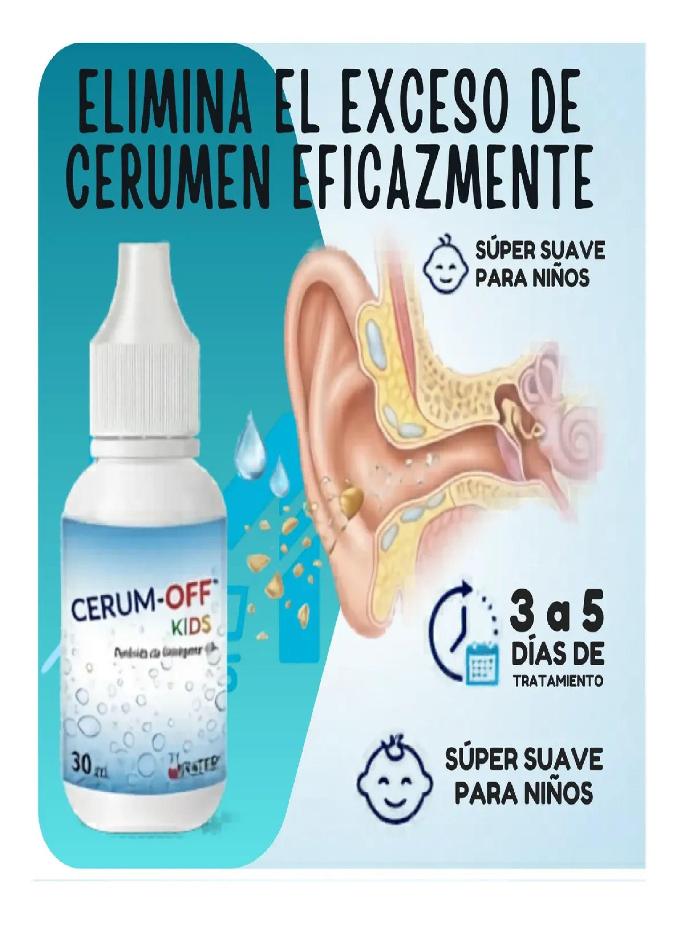 Pack X3 Gotas Limpieza O dos Infantil Cerum Off Kids 30ml-3