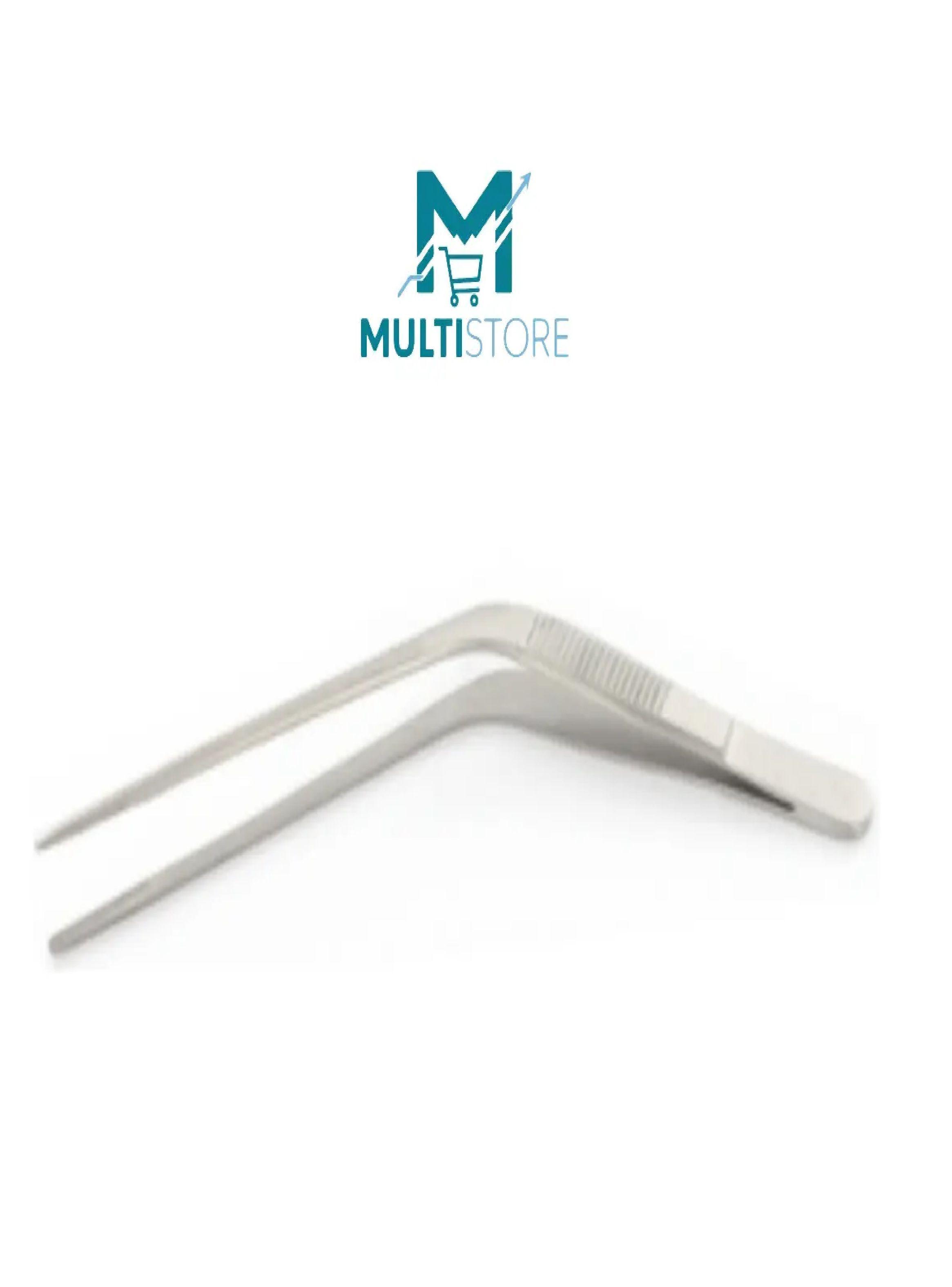 Pinza Diseccion Acodada De 16 Cm Acero Inoxidable-1