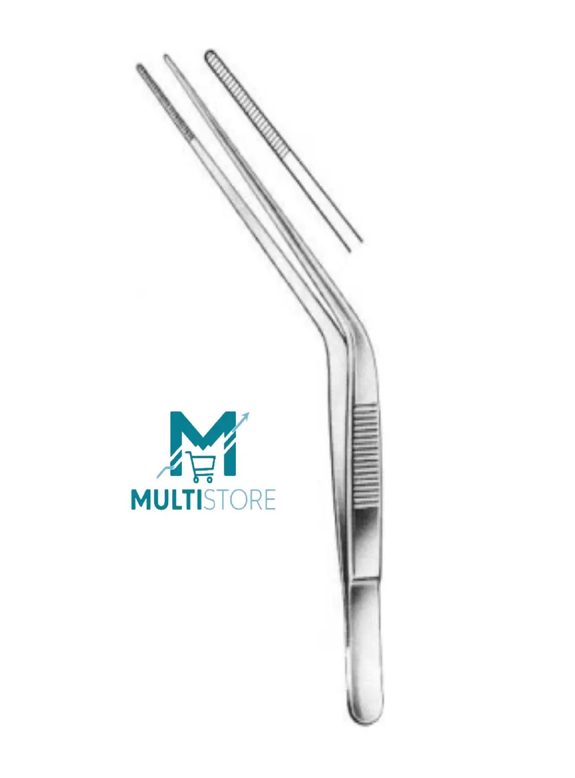 Pinza Diseccion Acodada De 16 Cm Acero Inoxidable-2