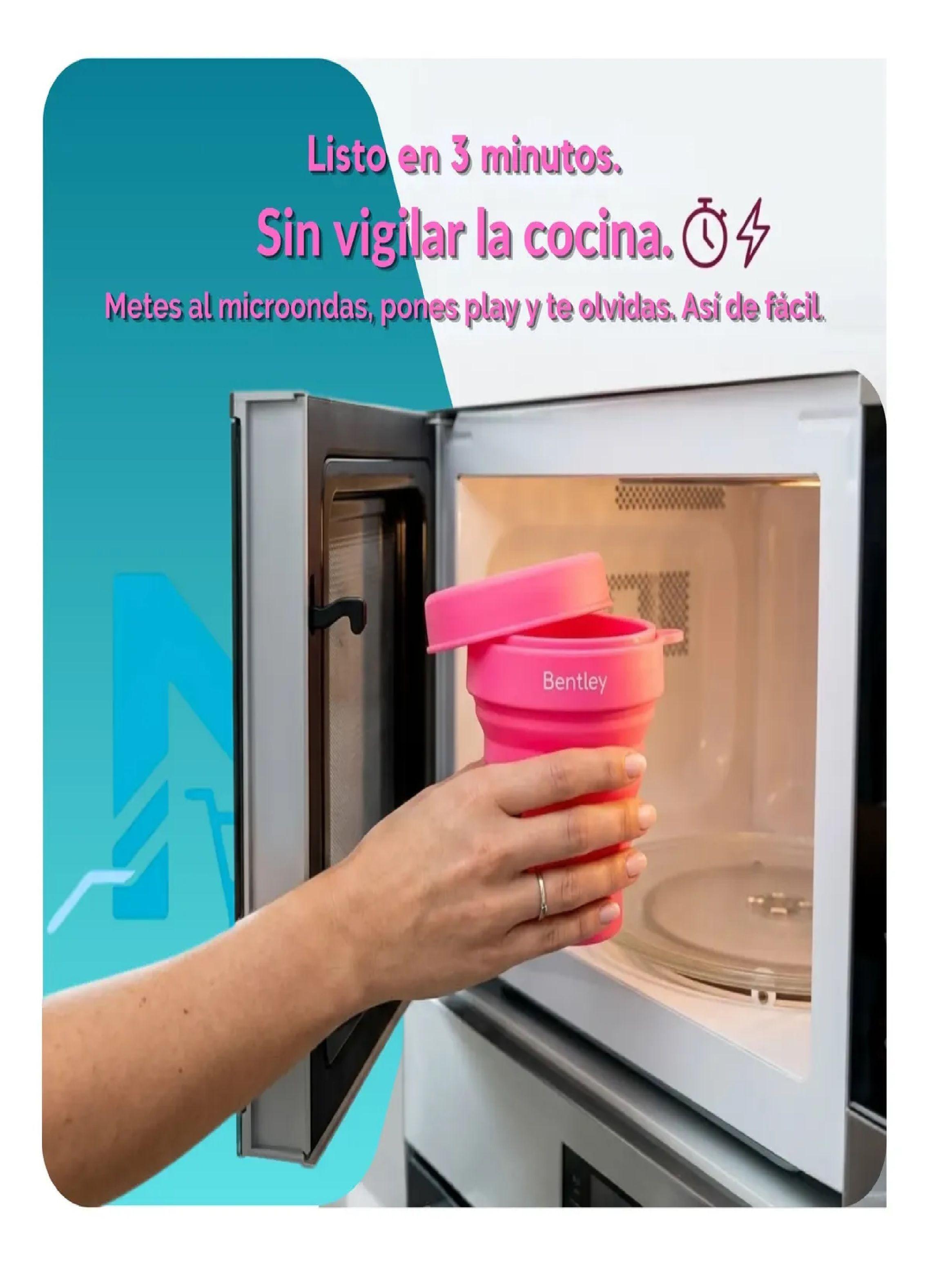 Vaso Esterilizador Copa Menstrual Bentley Silicona Rosa-3