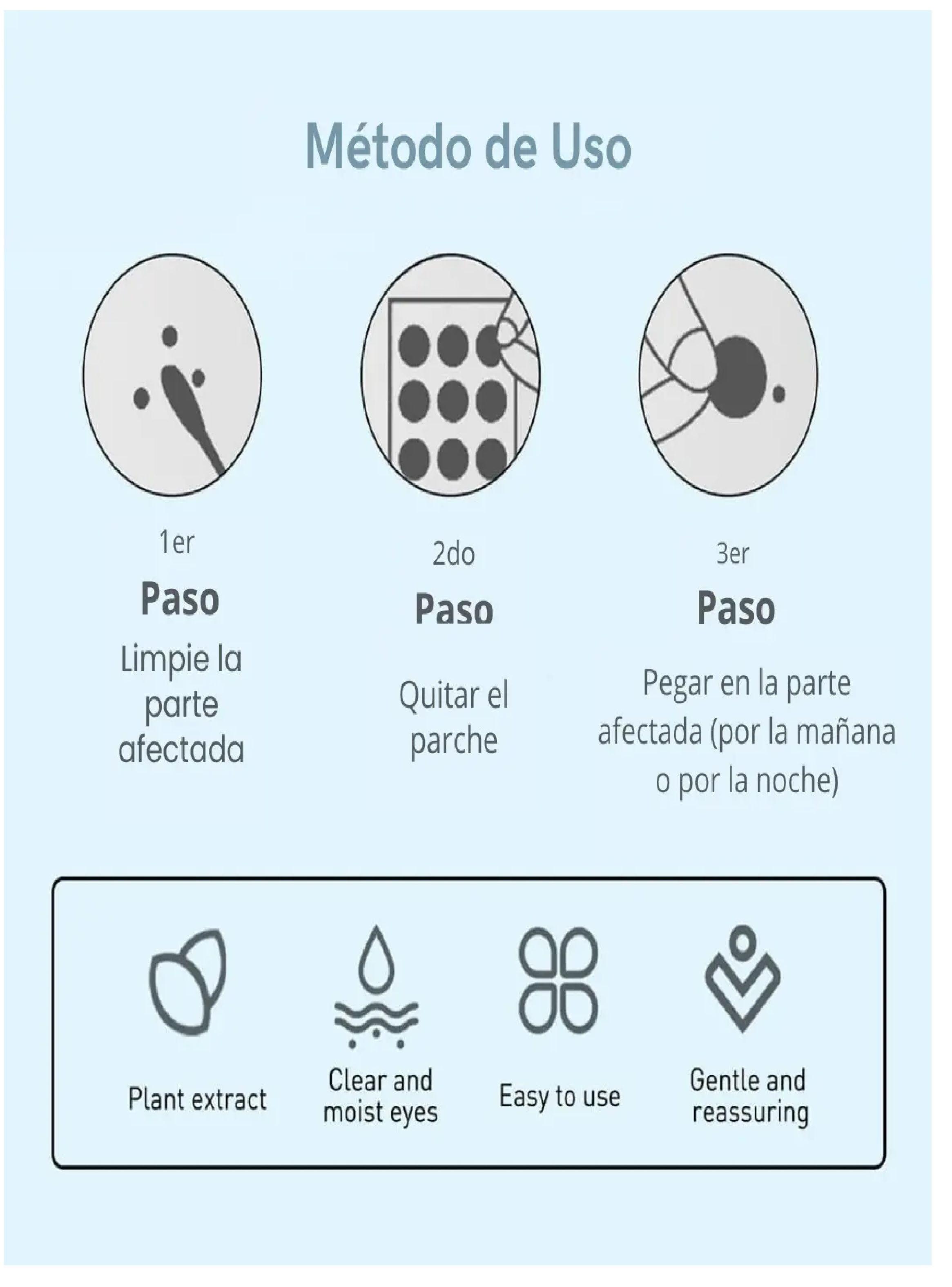 Parche Removedor De Granulos De Grasa De Milia 144 Parches-5