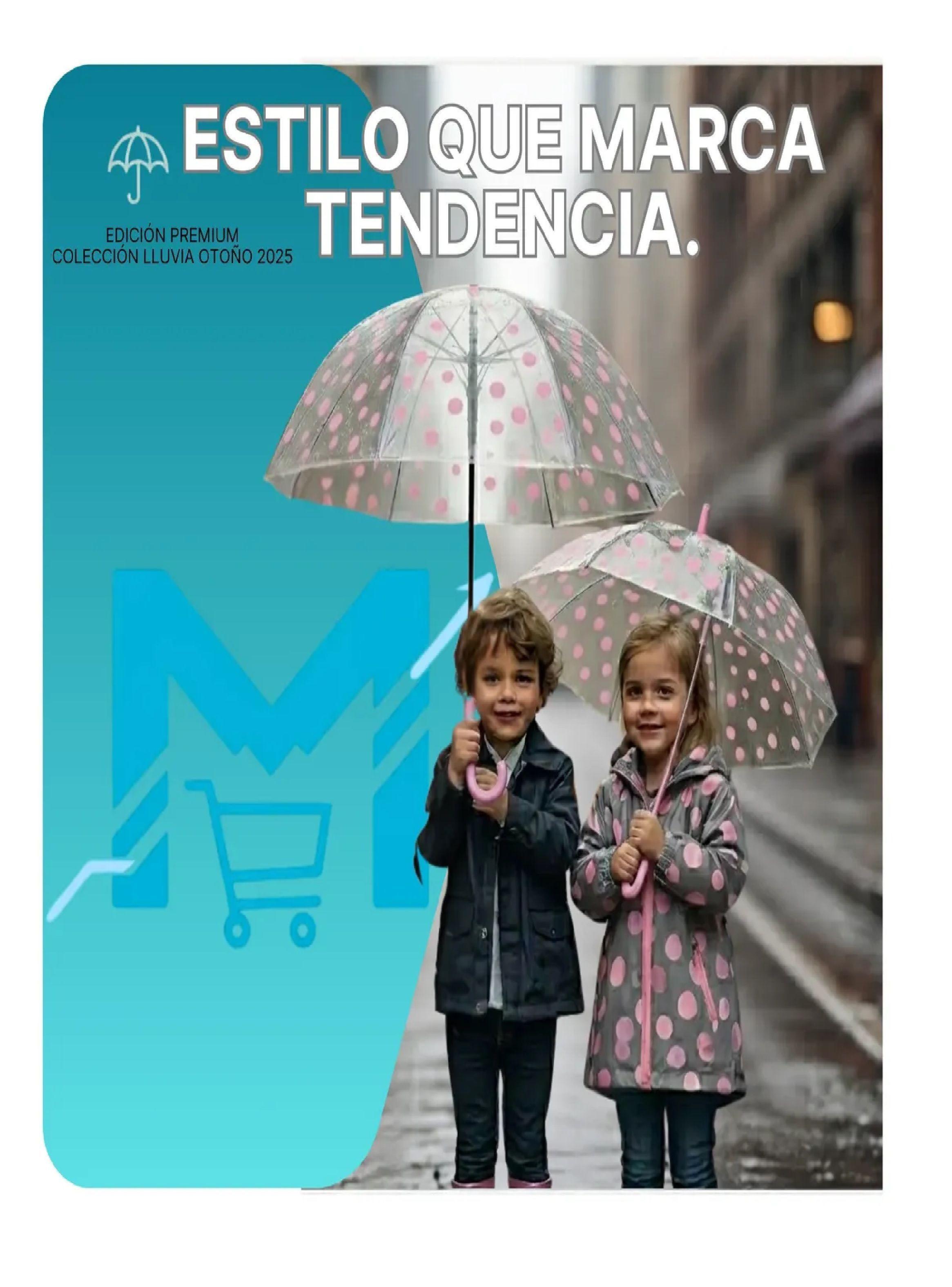 Paraguas Transparente Infantil Automatico De 90 Cm Rosa-2