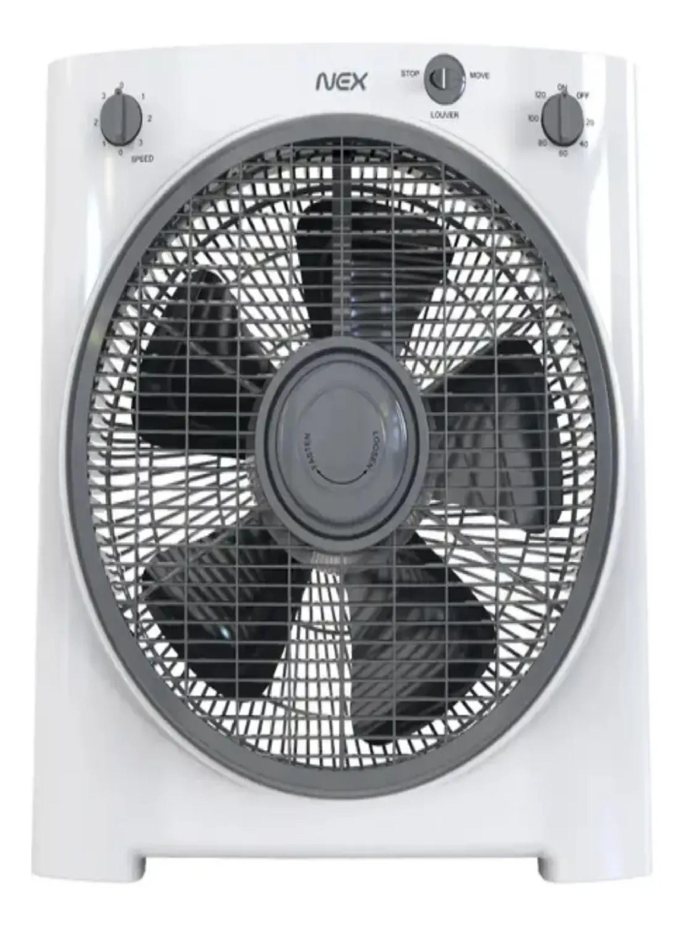 Ventilador Nex Box 12 Pulgadas 35w Blanco Silencioso-2